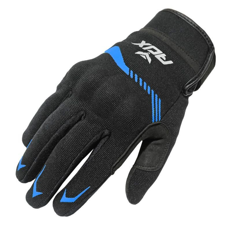 Gants moto mi-saison ADX Vista avec coque noir / bleu XXL