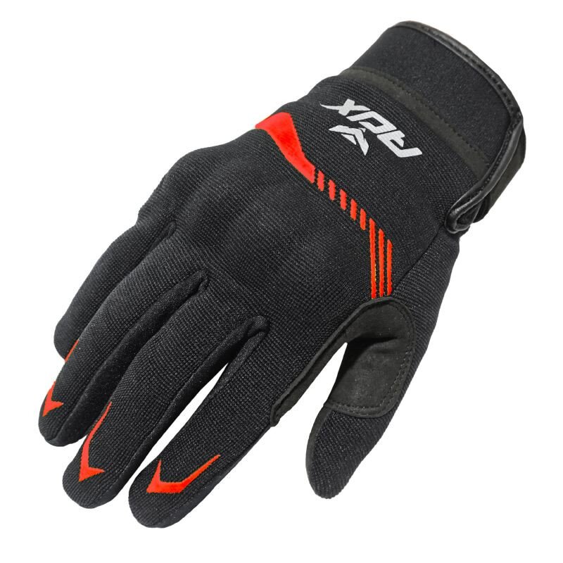 Gants moto mi-saison ADX Vista avec coque noir / rouge XXL