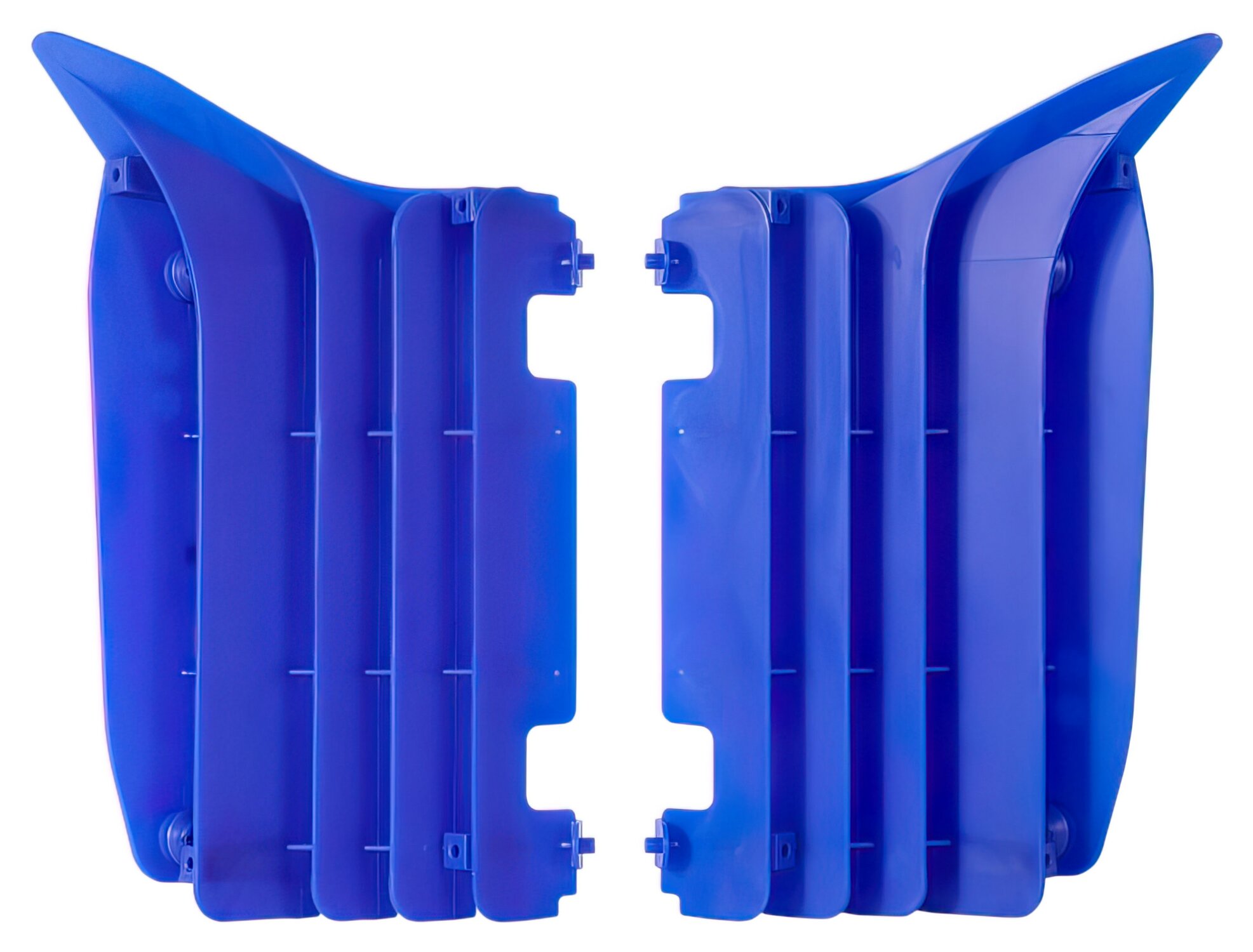 Polisport 8455500002 - Set Di Griglie Per Radiatore In Polipropilene Resistente E Durevole Senza Hardware Compatibile Con Le Moto Yamaha In Colore Blu-image