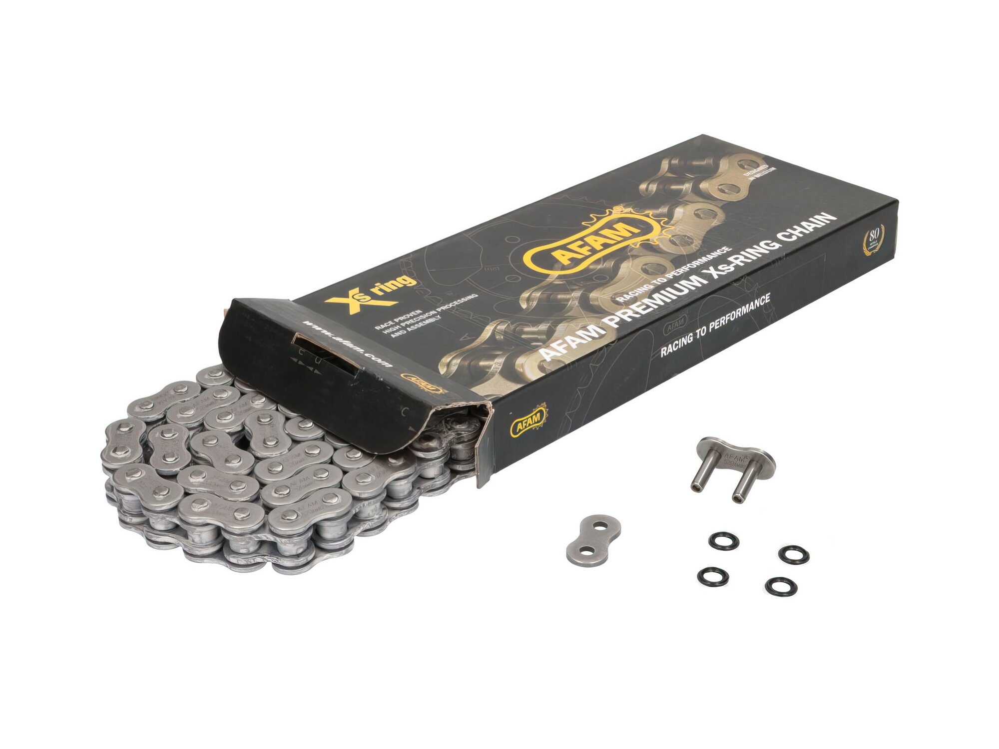 Chaîne AFAM XS-Ring renforcé noir 520 XMR3 96 maillons