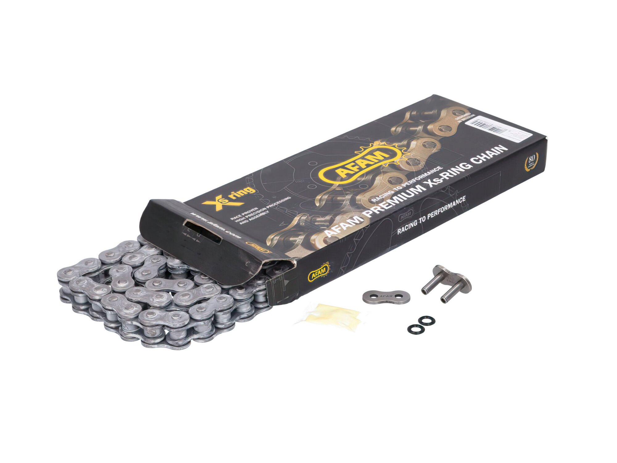 Chaîne AFAM XS-Ring renforcé noir 520 XMR3 116 maillons