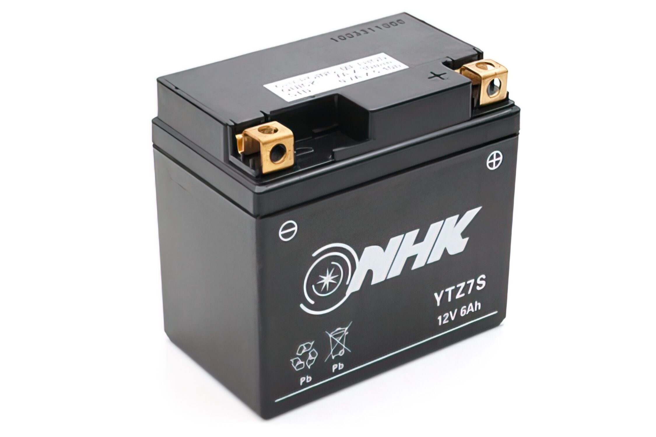 Batterie 12V - 6Ah NHK YTZ7S Gel sans entretien - prête à l'emploi