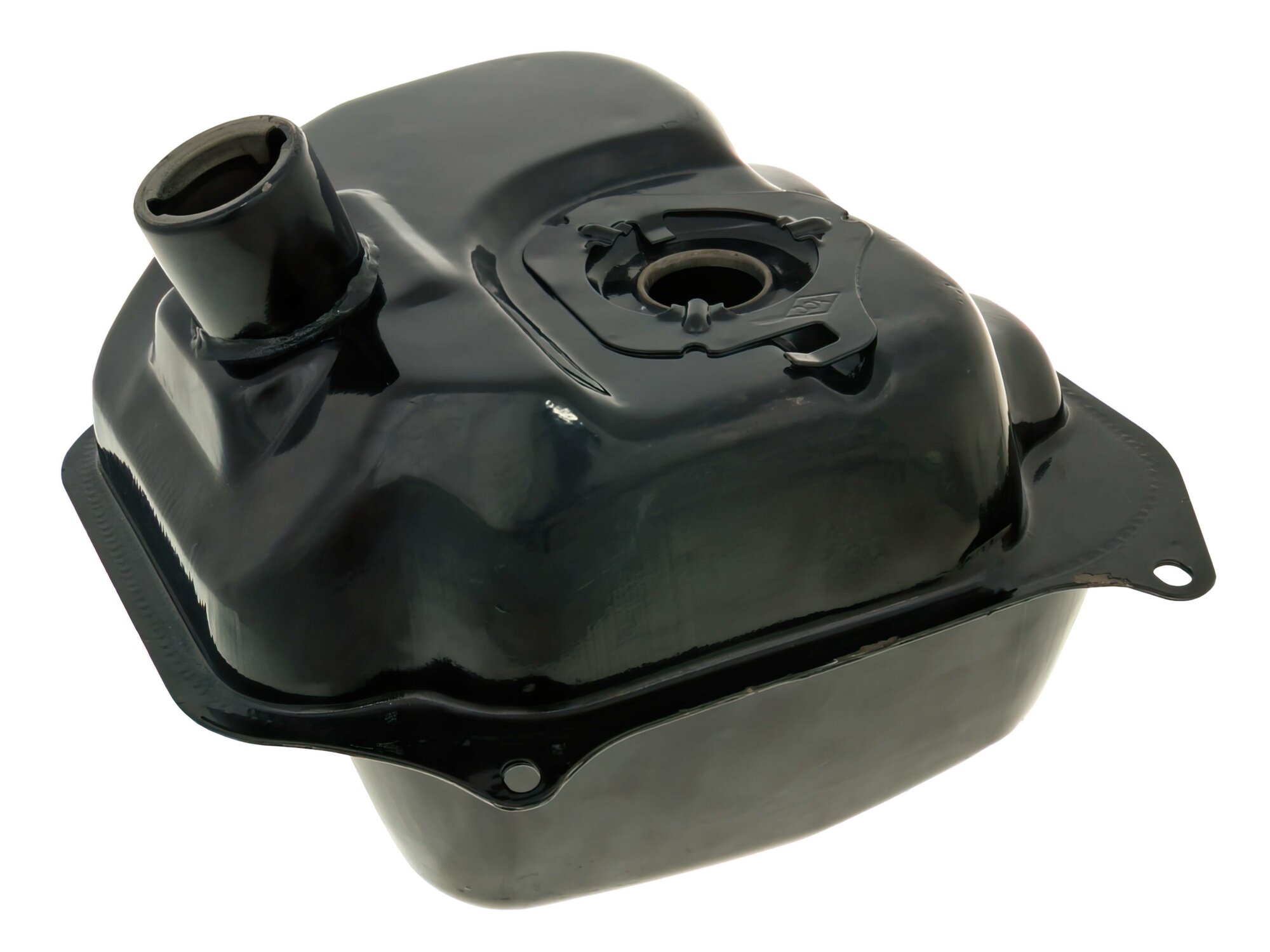 Standard Parts Réservoir d'essence métallique avec raccord durite à clipper