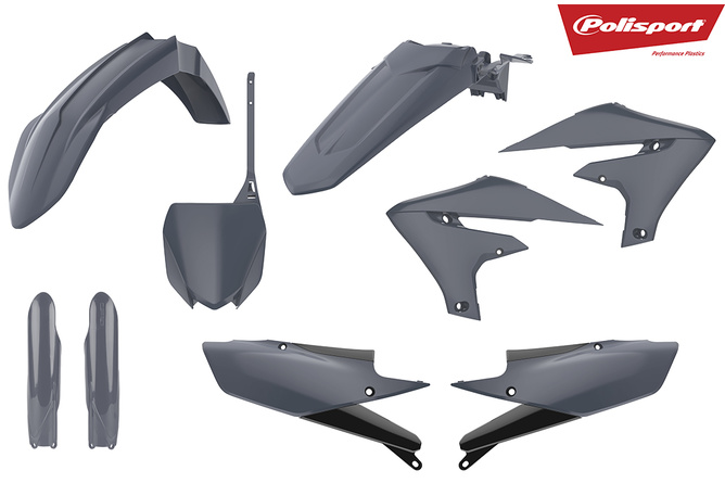 Kit plastique Polisport gris Nardo Yamaha YZ250F / 450F