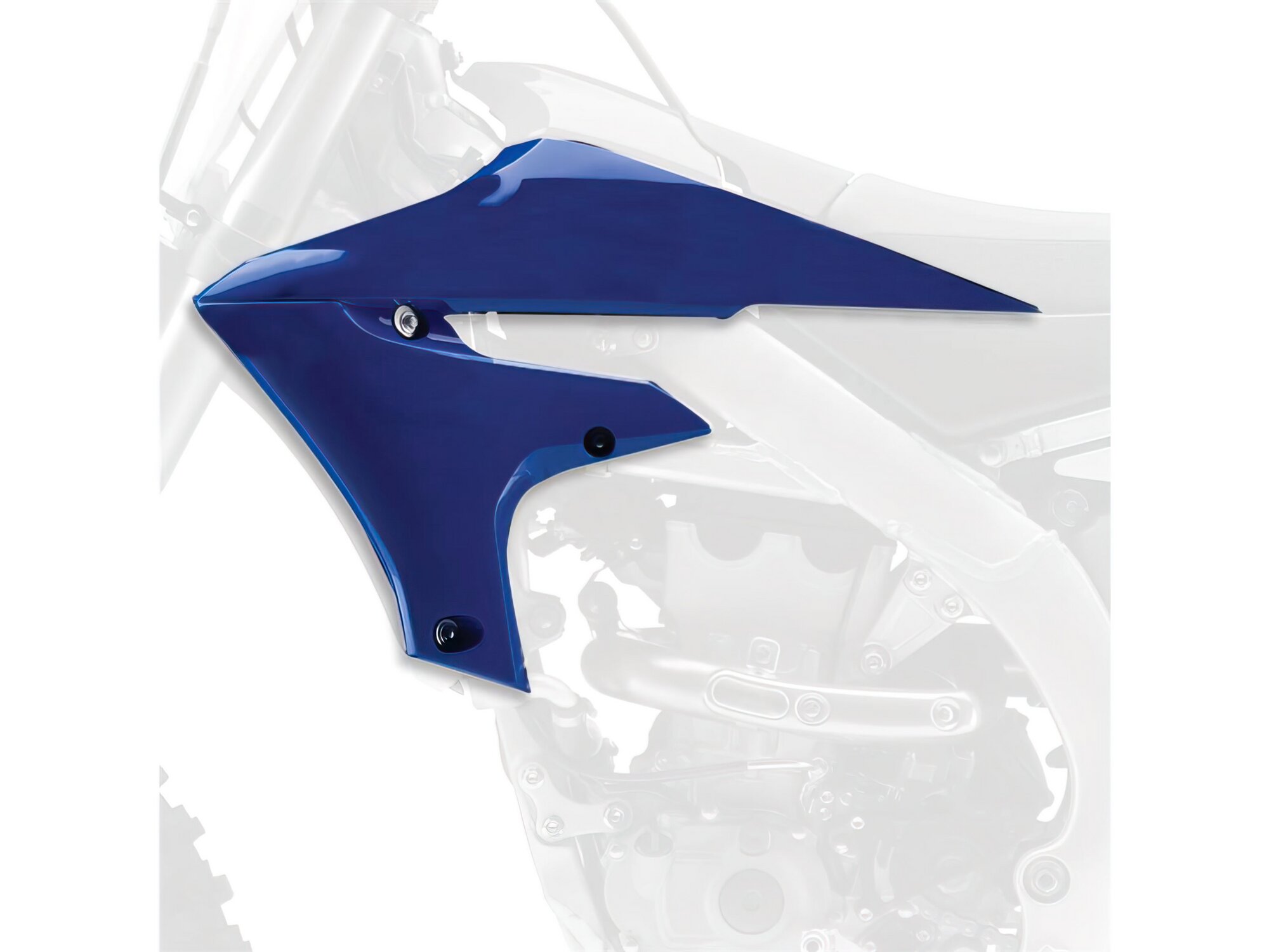 Polisport 8415100001 - Copriradiatore Robusti E Durevoli Compatibile Con Le Moto Yamaha A Colori Blu-image