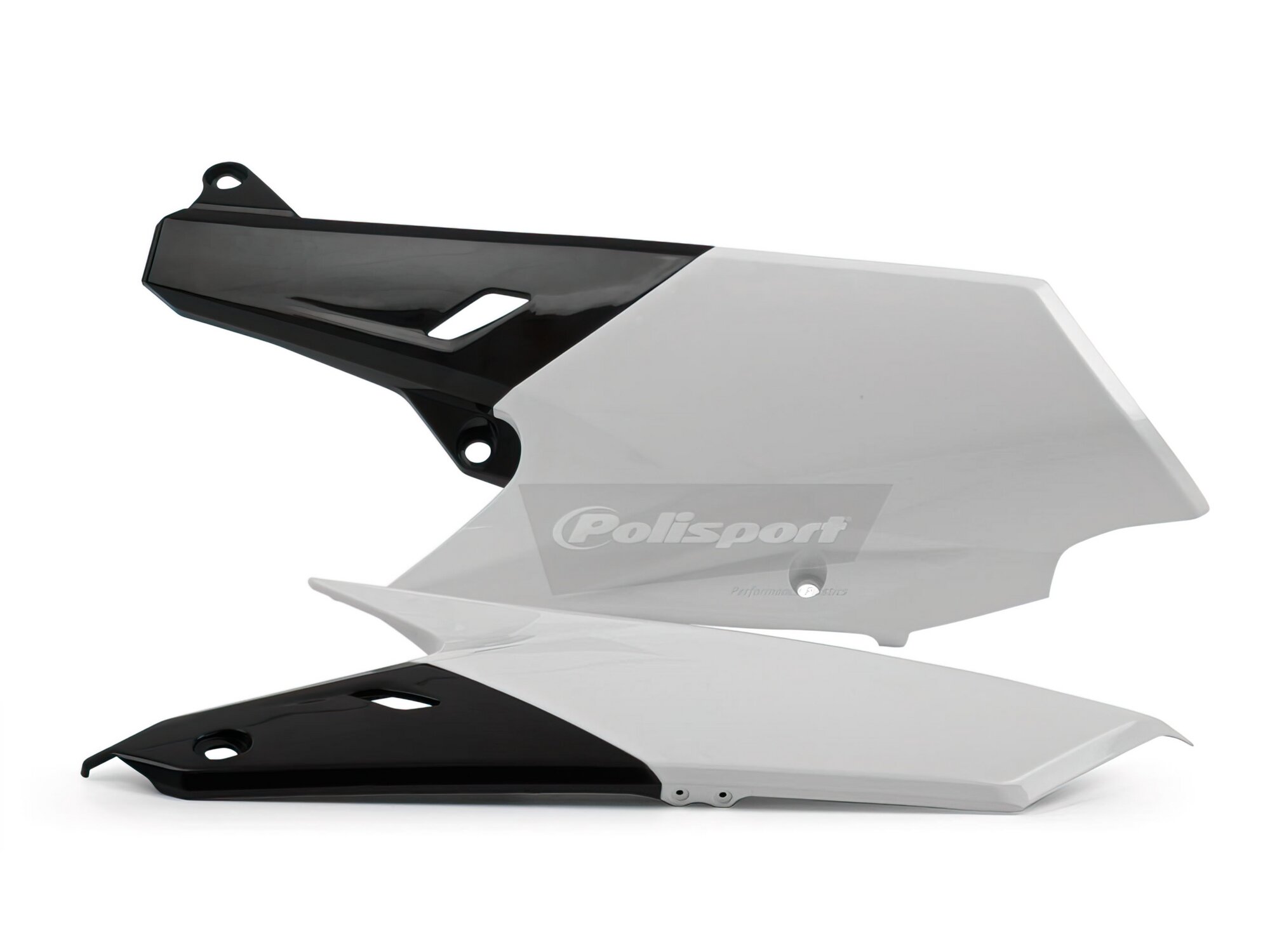 Piastre Lato Polisport Bianco Yamaha YZ125/YZ250 - Nuovi-image