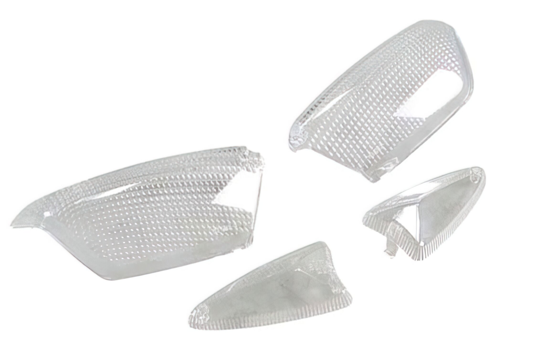 Cabochons de clignotants TNT transparent MBK Nitro / Aerox après 2013