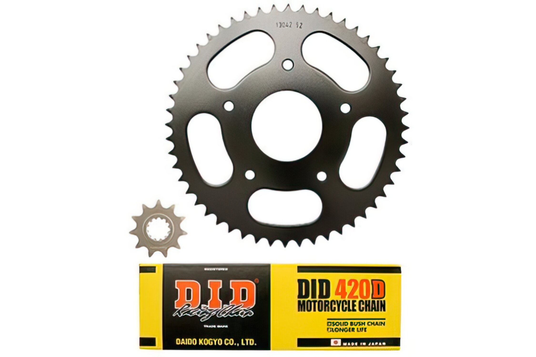 Kit chaîne standard 11x52 - 420 Peugeot XP7 / XR7