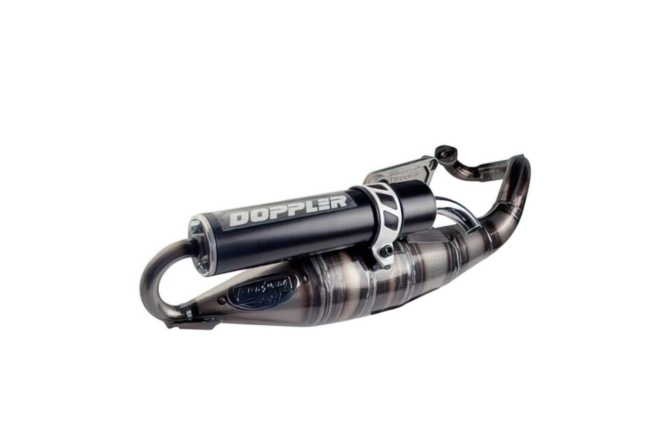 Pot d'échappement Peugeot Kisbee Doppler S3R Noir