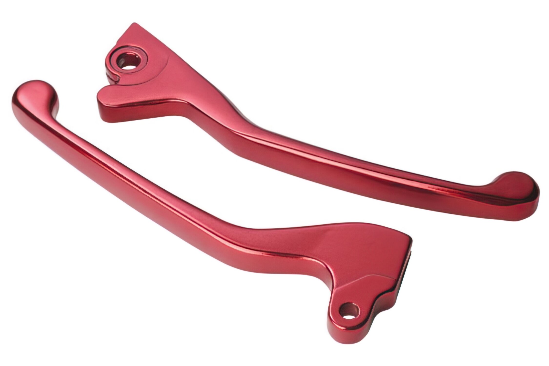 Levier de frein rouge pour tambour arrière Tun'R Gilera Stalker (livré par paire)