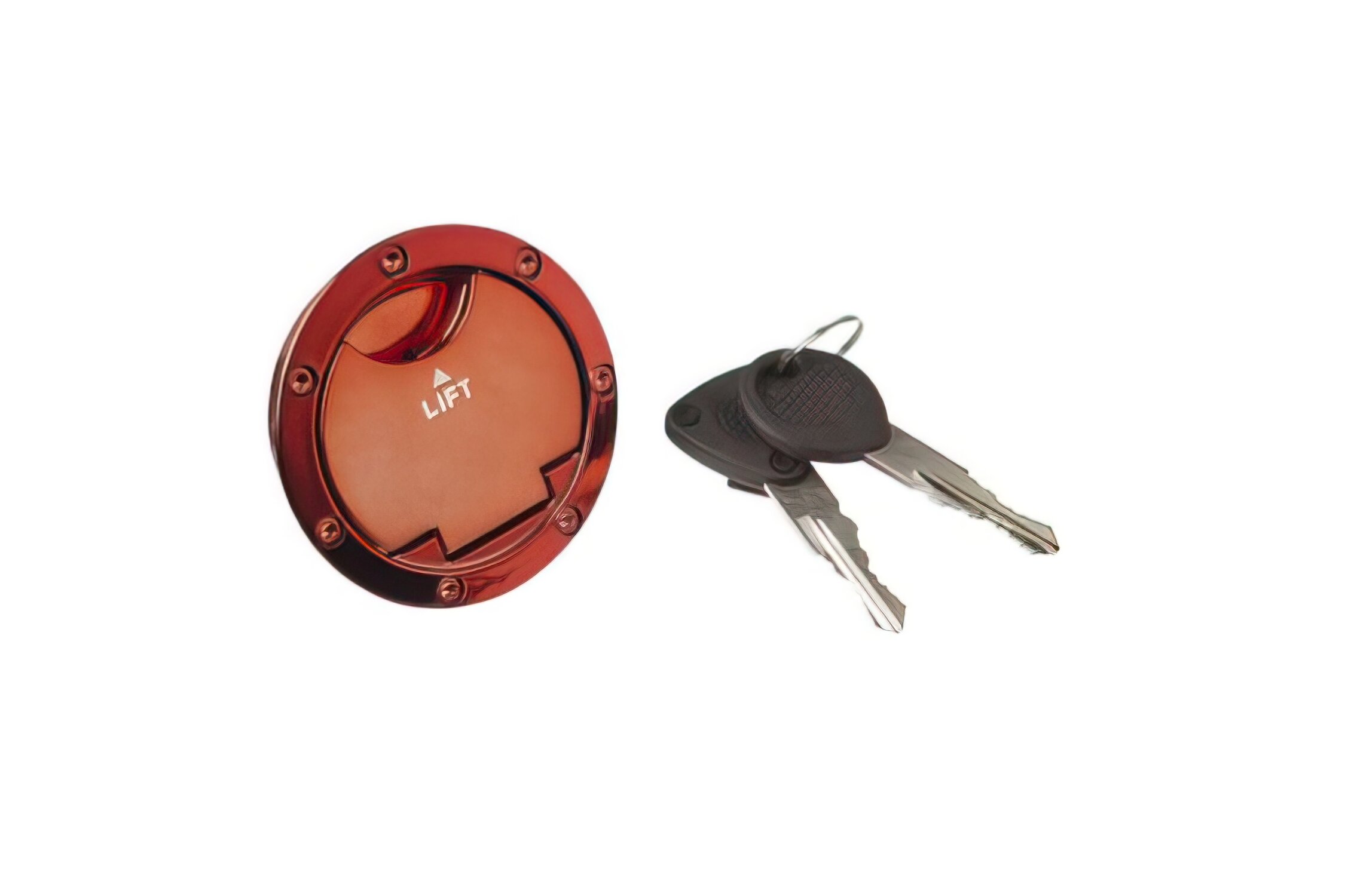 Bouchon d'essence antivol Tun'R rouge MBK Nitro / Aerox