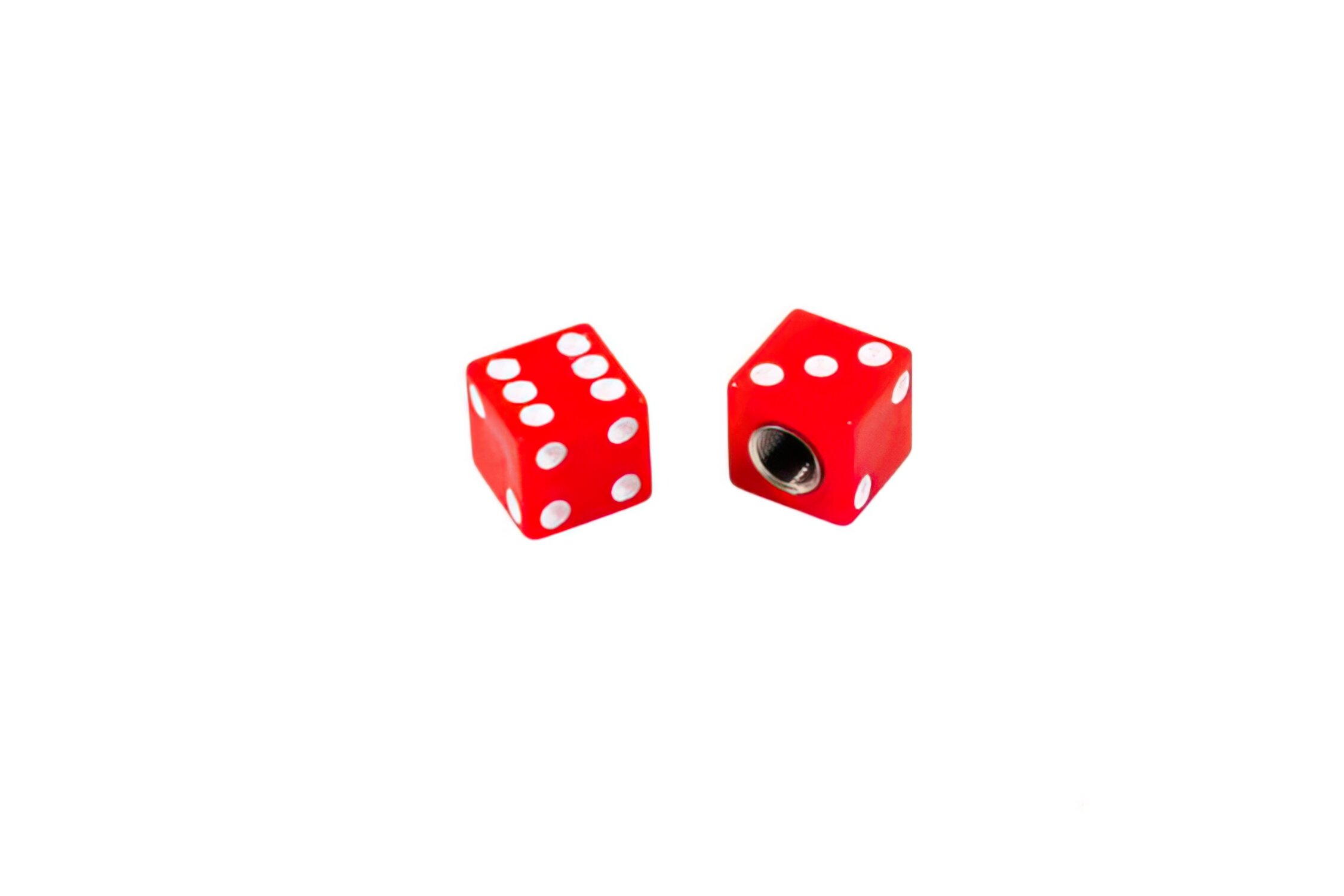 Standard Parts Bouchons de valve dés rouges