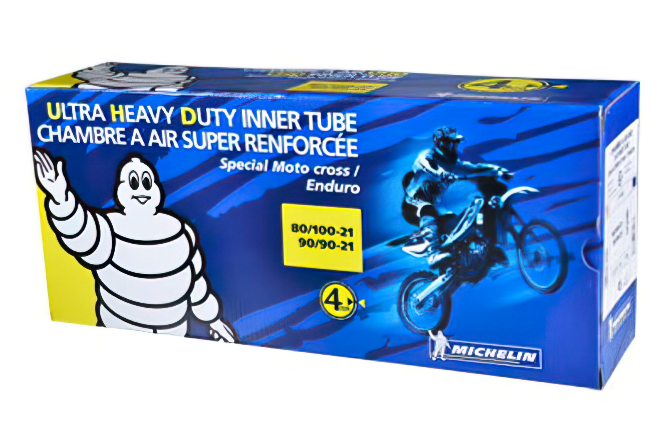 Michelin Chambre à air Michelin Ultra Heavy Duty (hyper renforcée 4mm) 90/90-21 90/90-21