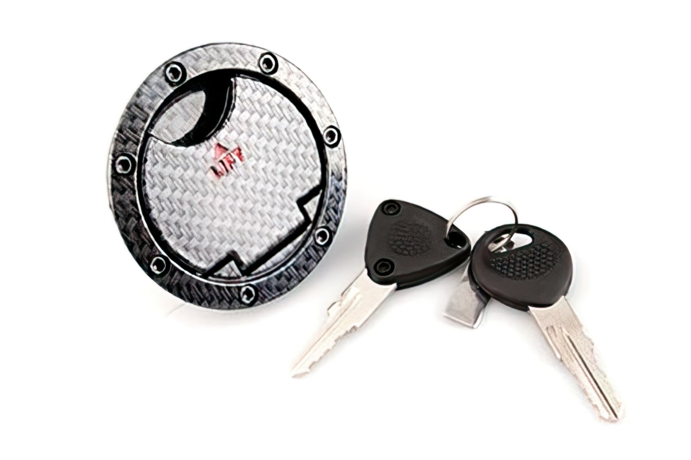 Bouchon d'essence antivol Tun'R carbone mat MBK Nitro / Aerox