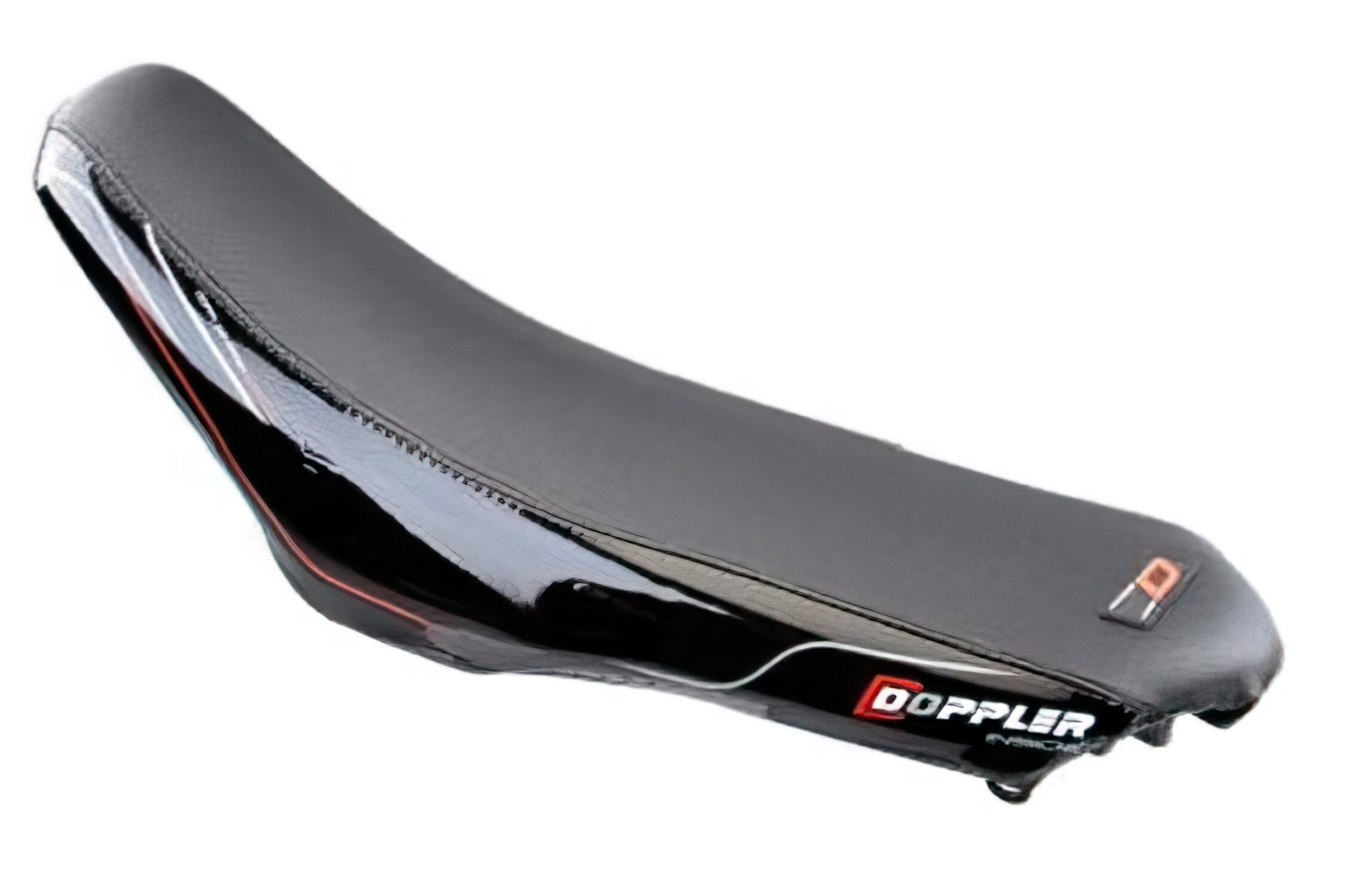 Housse de selle Doppler noire / Rouge Rieju MRT