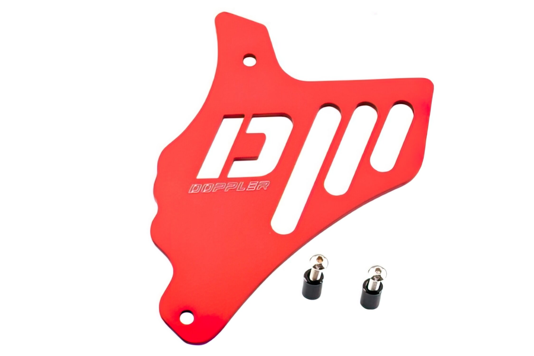 Cache pignon AM6 Doppler alu Rouge