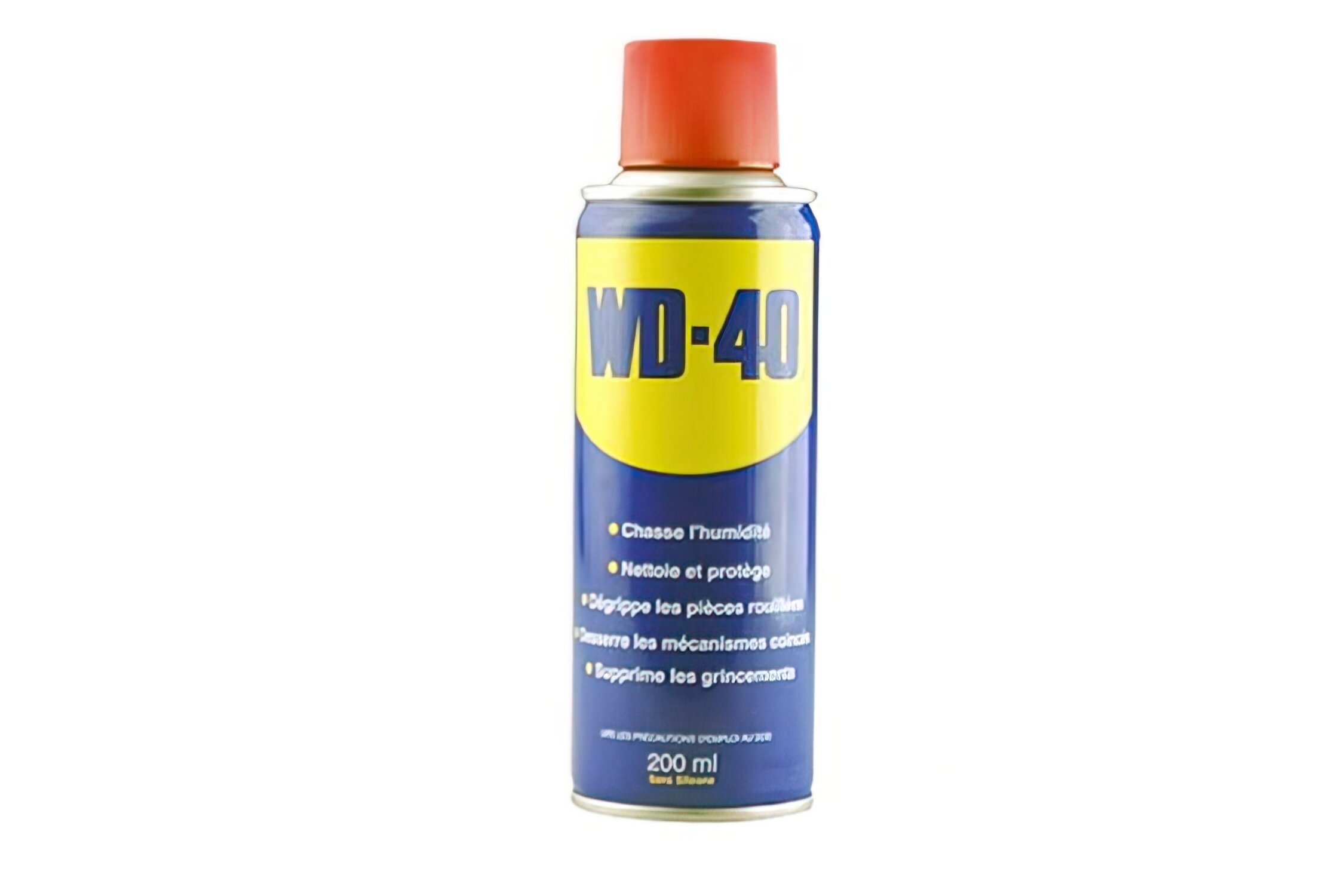 Lubrifiant multifonction WD-40 200ml (Aérosol)