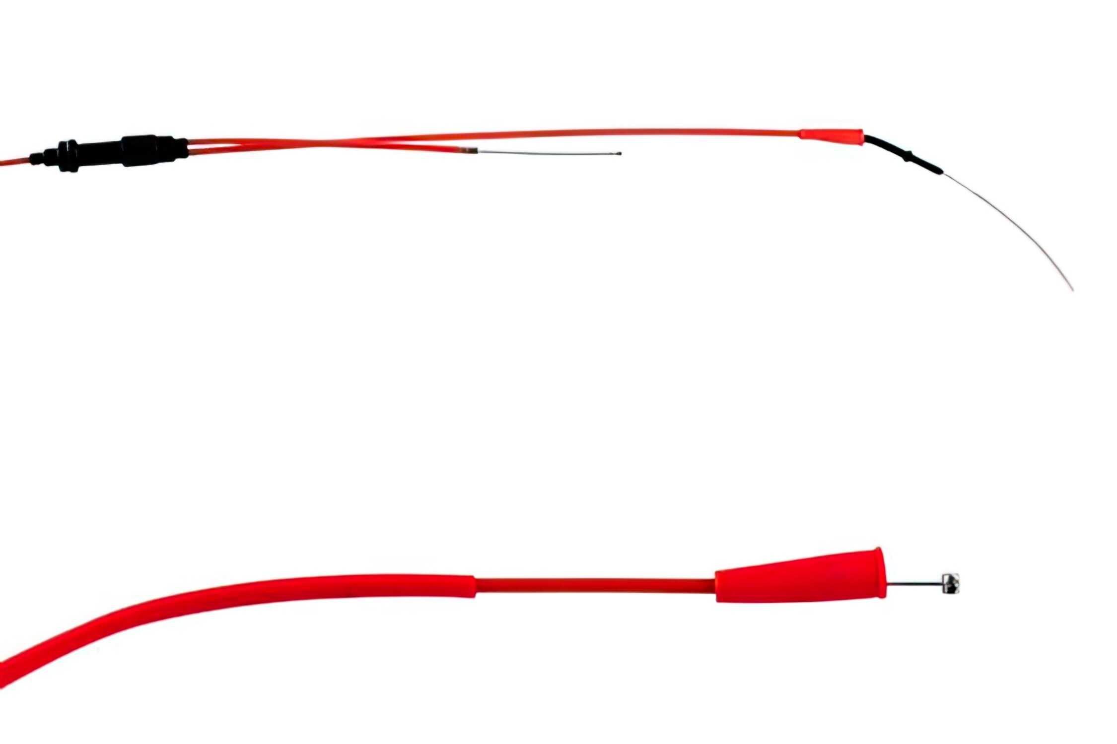Câble de gaz Téflon® Doppler Rouge Derbi Senda 2000 - 2010