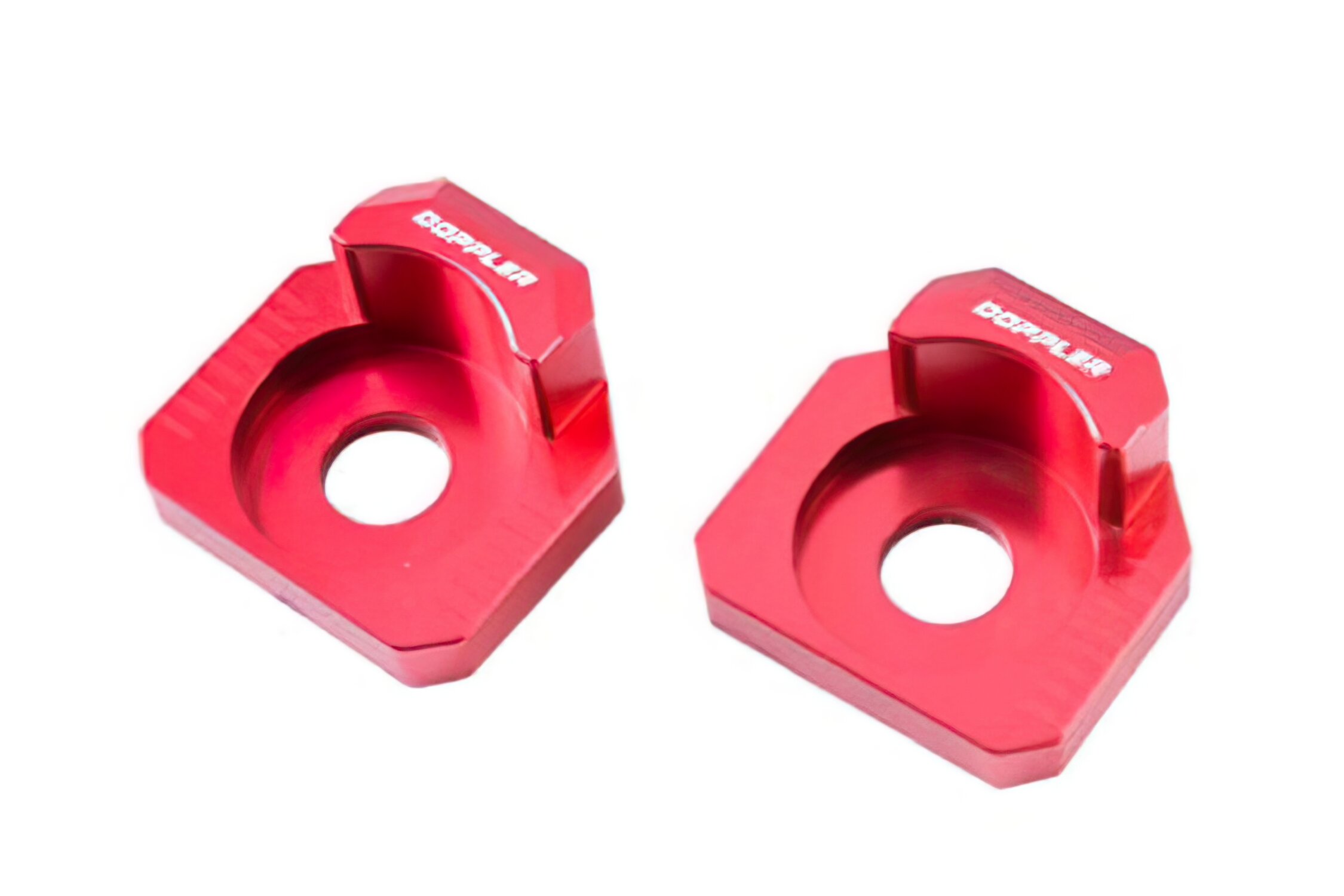 Tendeurs de chaîne Doppler Alu Rouge Rieju MRT
