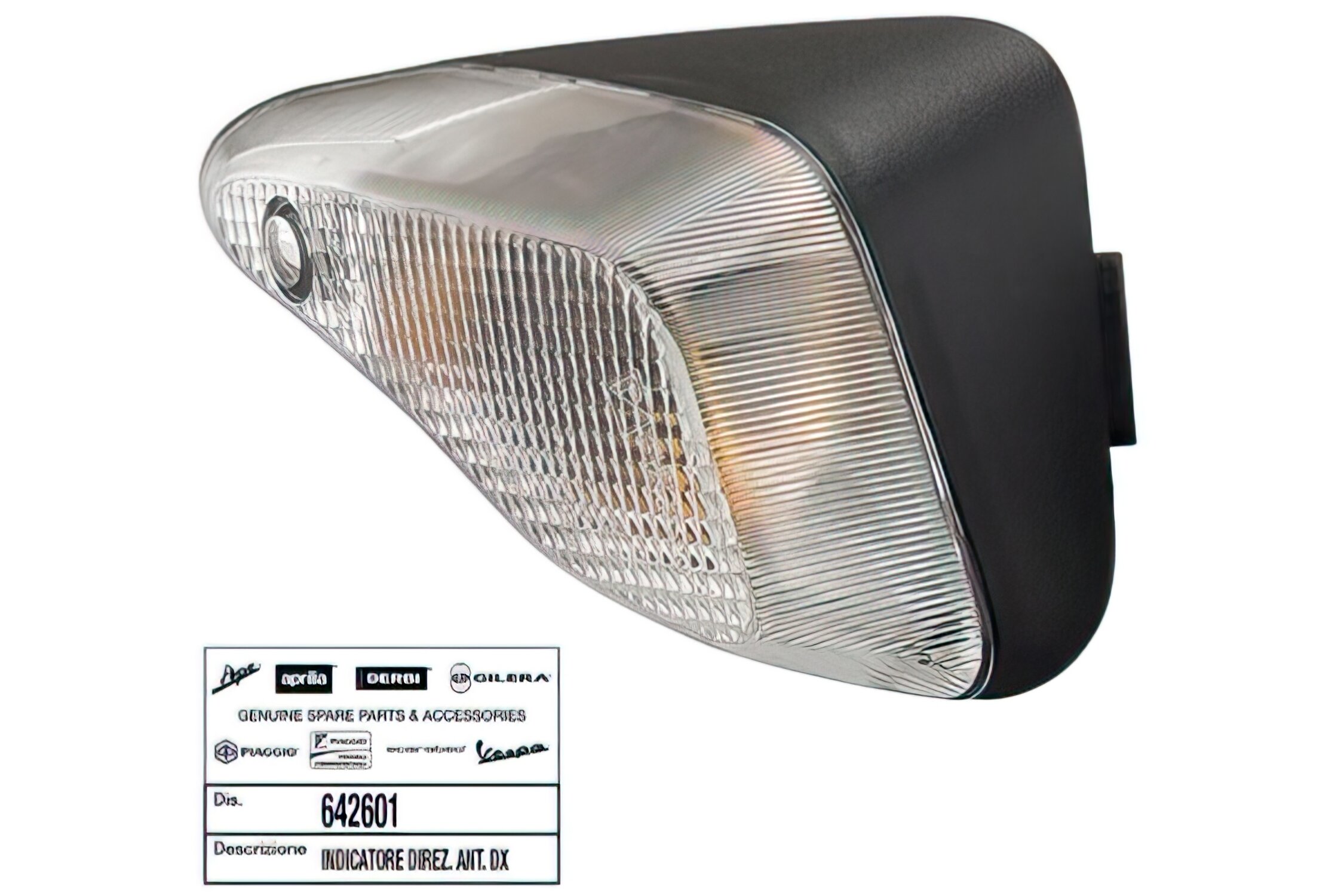 Clignotant avant droit origine Piaggio NRG Power DD ap'2007
