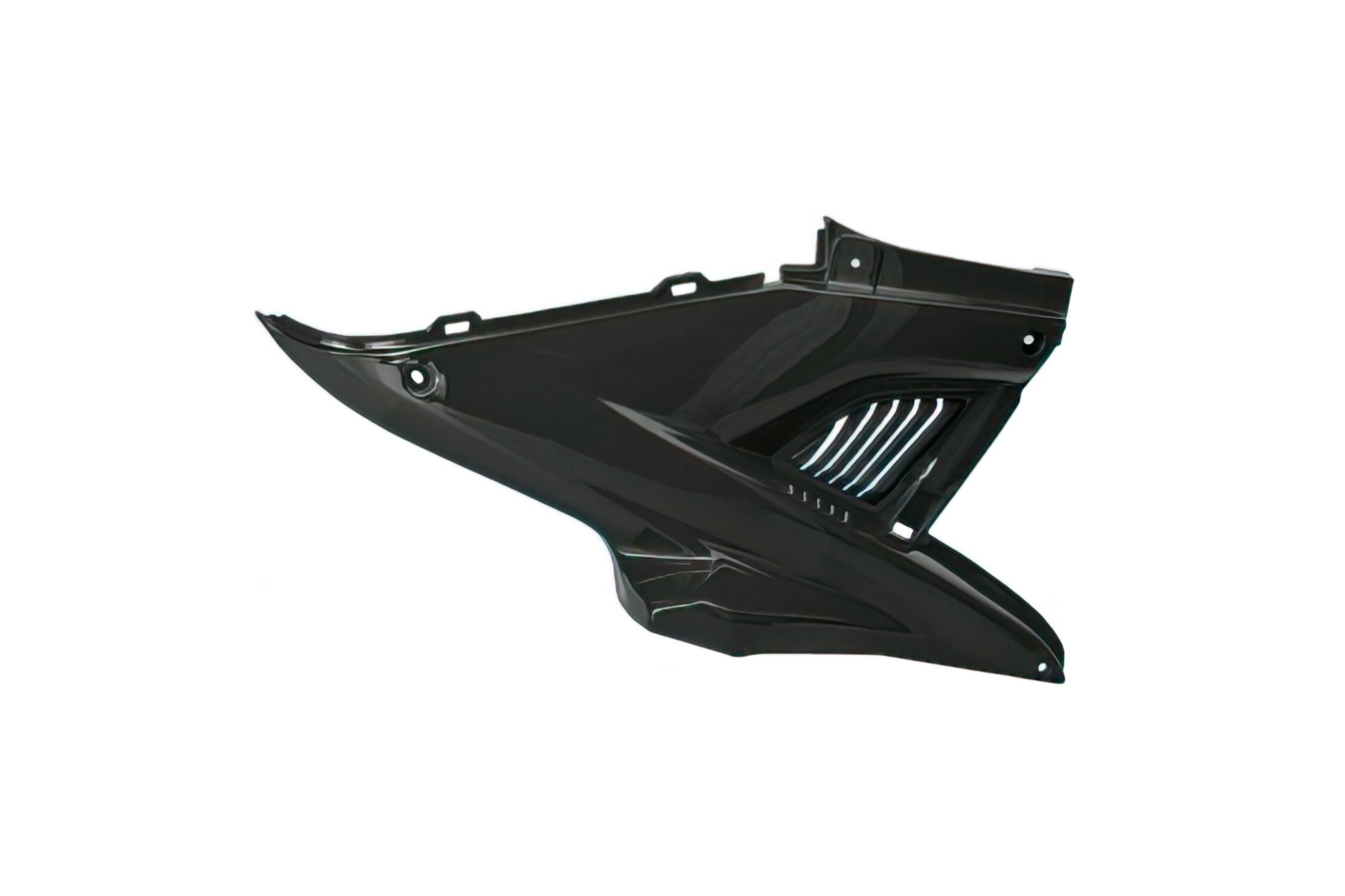 Capot moteur droit MBK Nitro avant 2013 noir métal