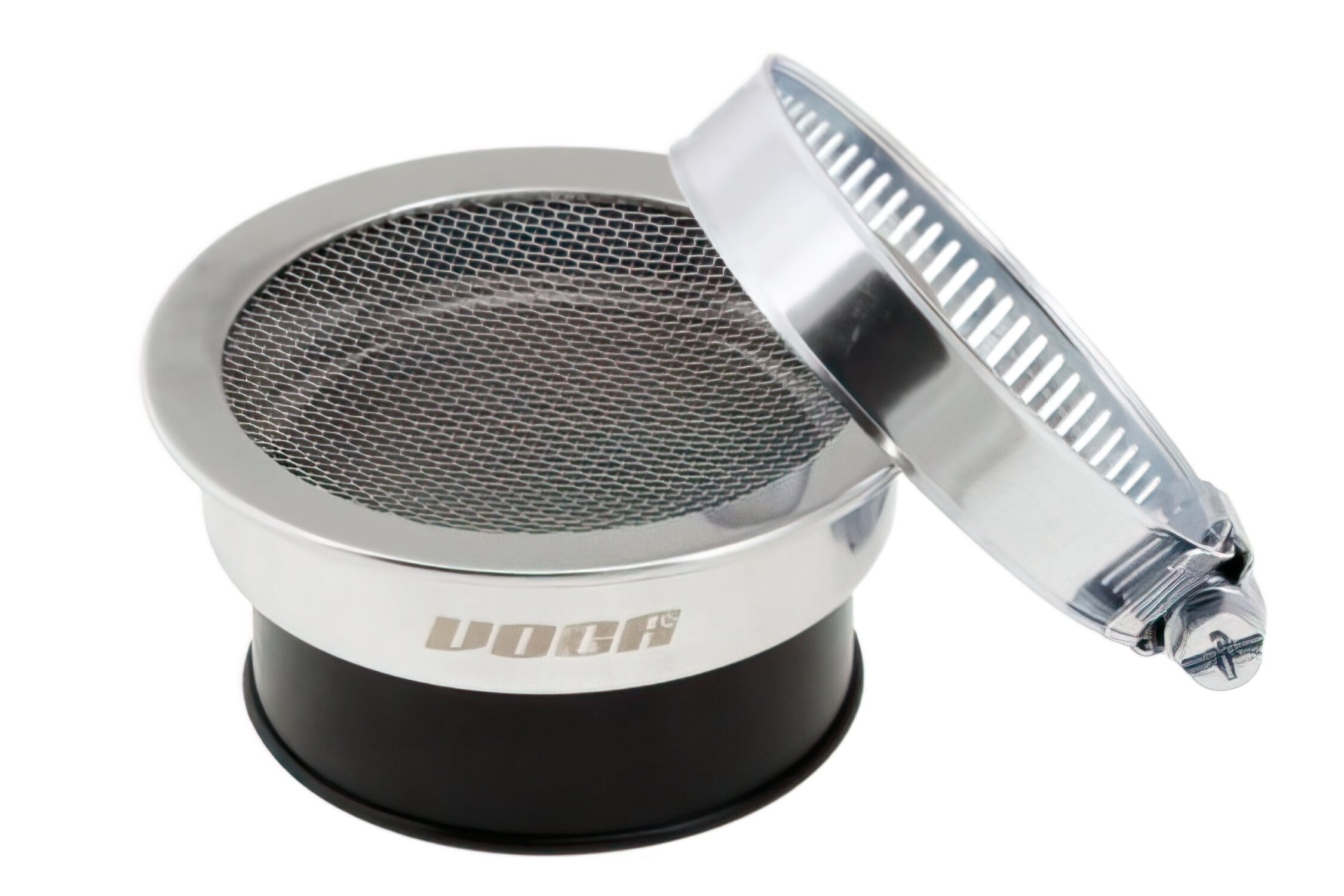Tulipe d'admission avec grille Voca Racing d.48mm Chromé