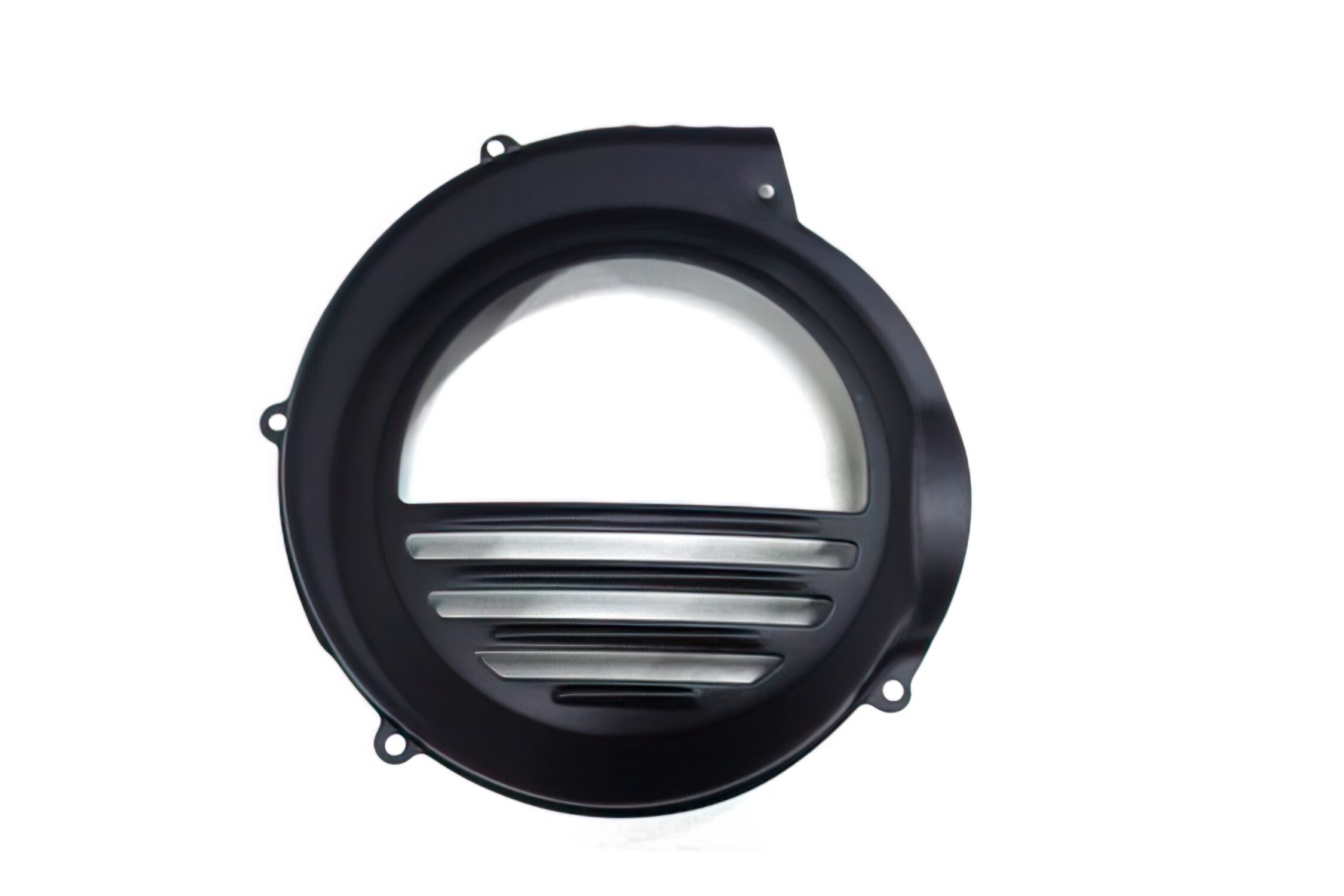 Couvercle d'allumage noir RMS Vespa PX 125 - 150cc / PE 200cc (VNX-VLX-VSX-VNX2-VLX2-VSX2)