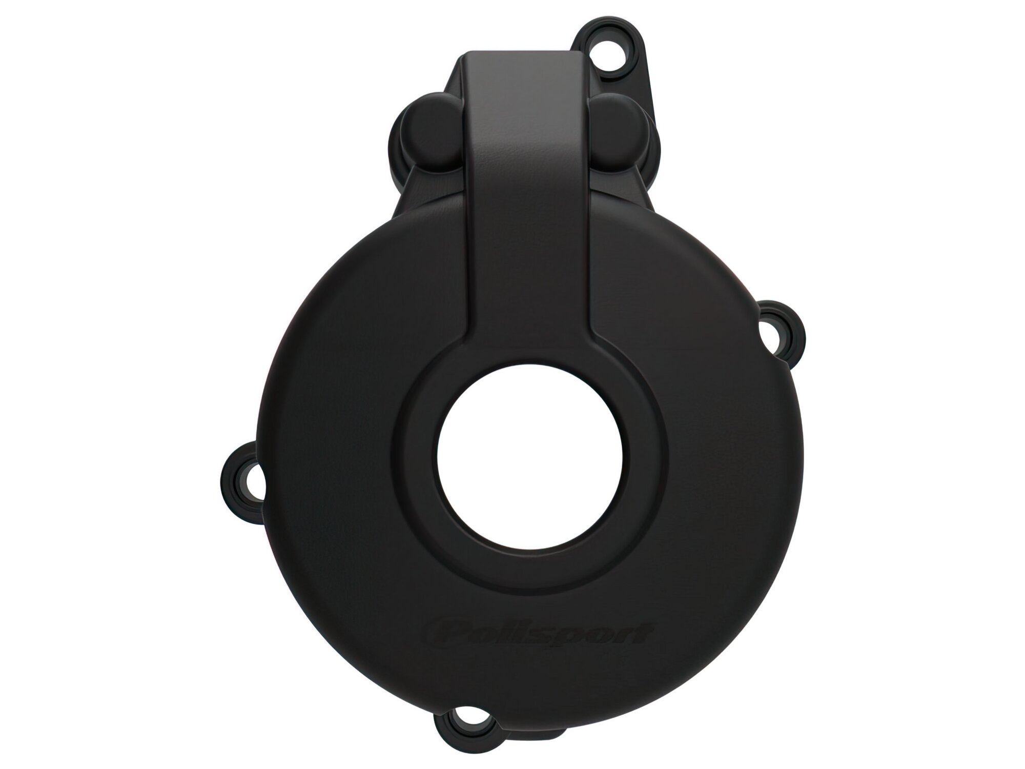 Polisport 8467400001 - Protezione Del Coperchio Dell'accensione In Poliammide Resistente Agli Urti E All'abrasione Compatibile Con Le Moto Sherco In Colore Nero-image