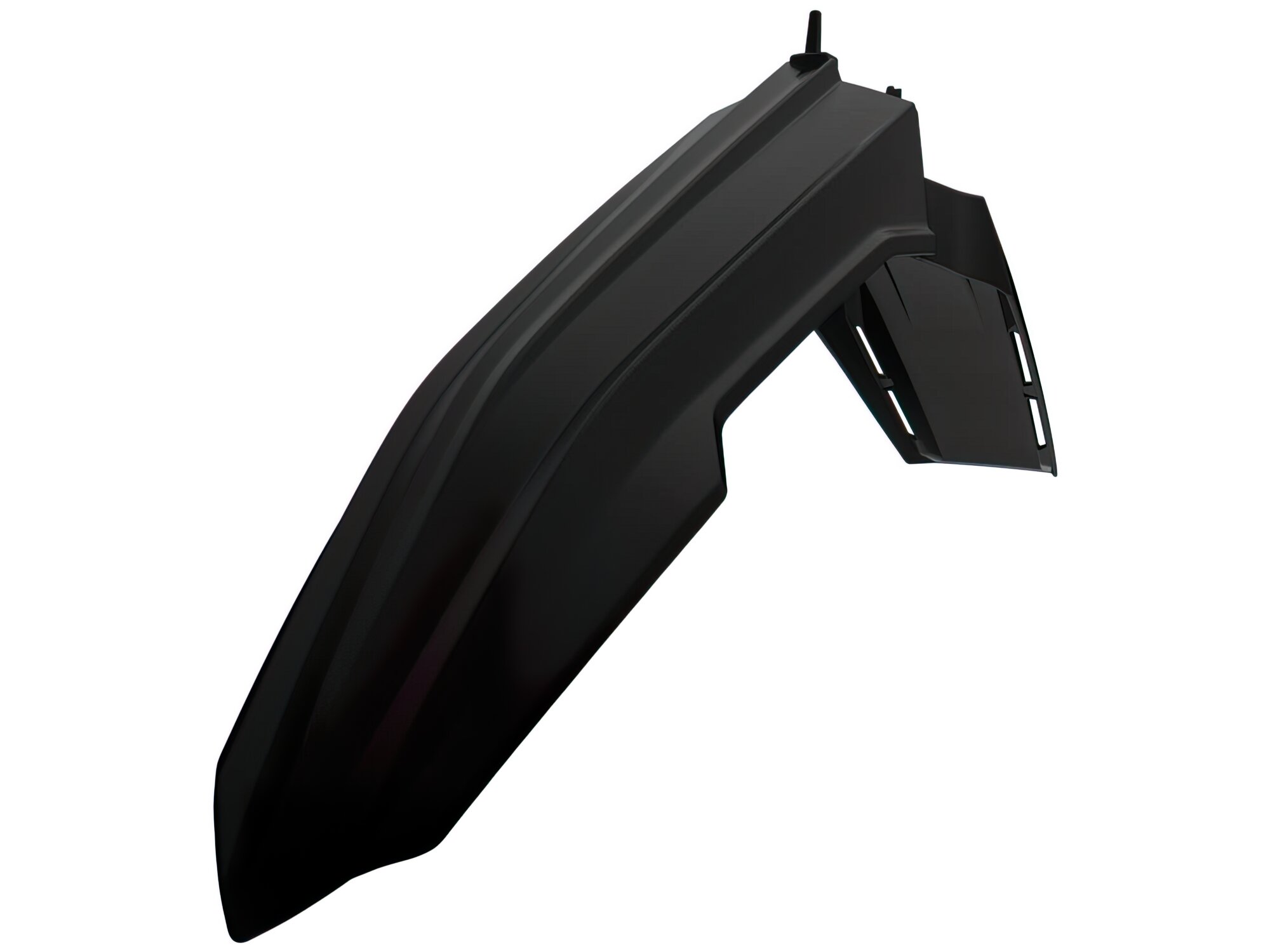 Polisport 8576800002 - Parafango Anteriore Replica Oem Realizzato In Plastica Lucida Durevole E Resistente Compatibile Con Le Moto Suzuki In Colore Nero-image