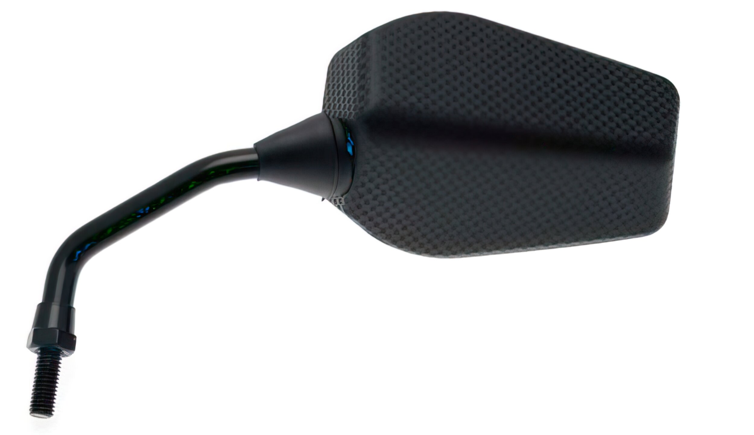 Rétroviseur gauche Vparts Rally / Derbi / look carbone M8x1,25