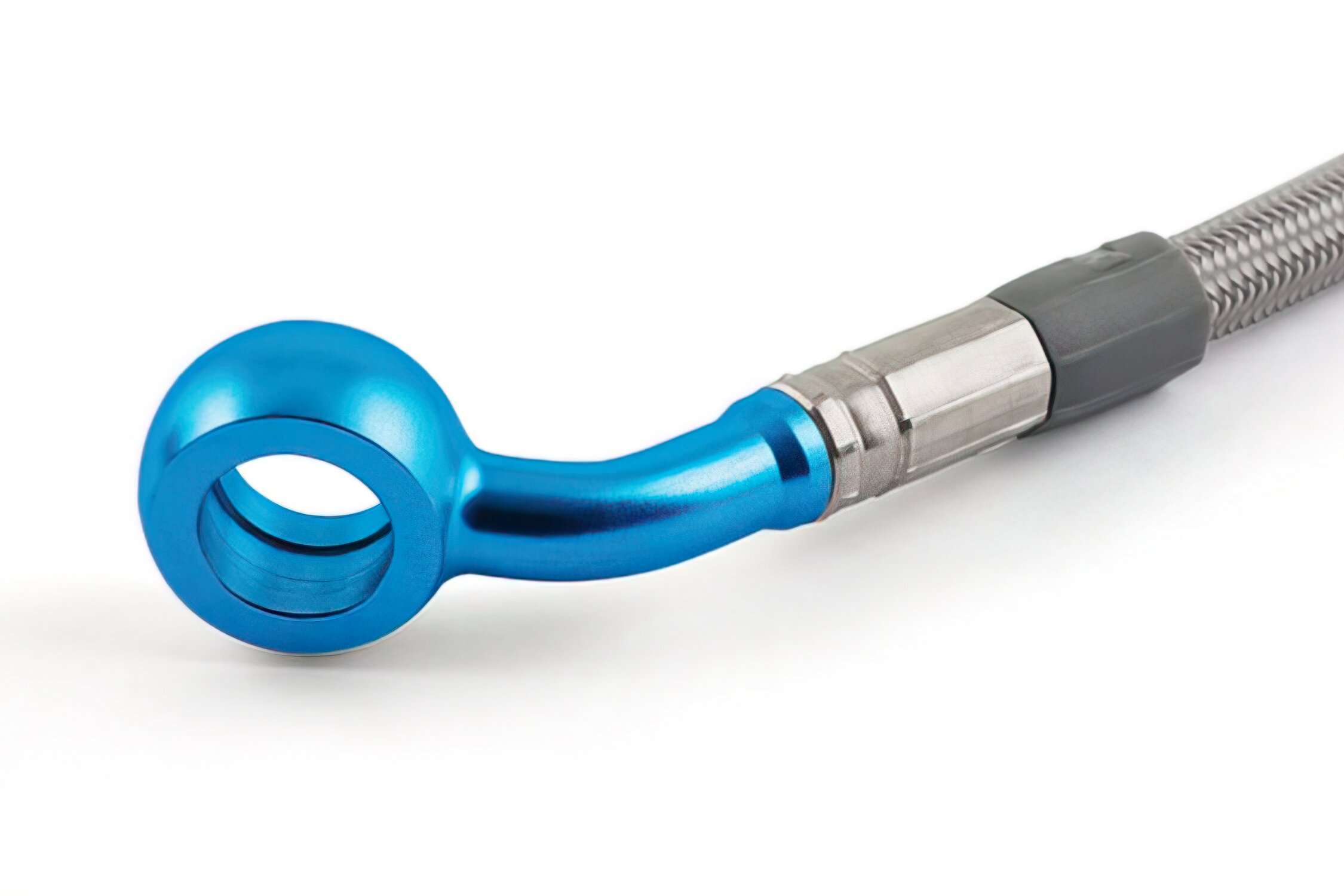 Motacc Durite de frein arrière Inox / / raccord banjo bleu MBK Nitro / Aerox