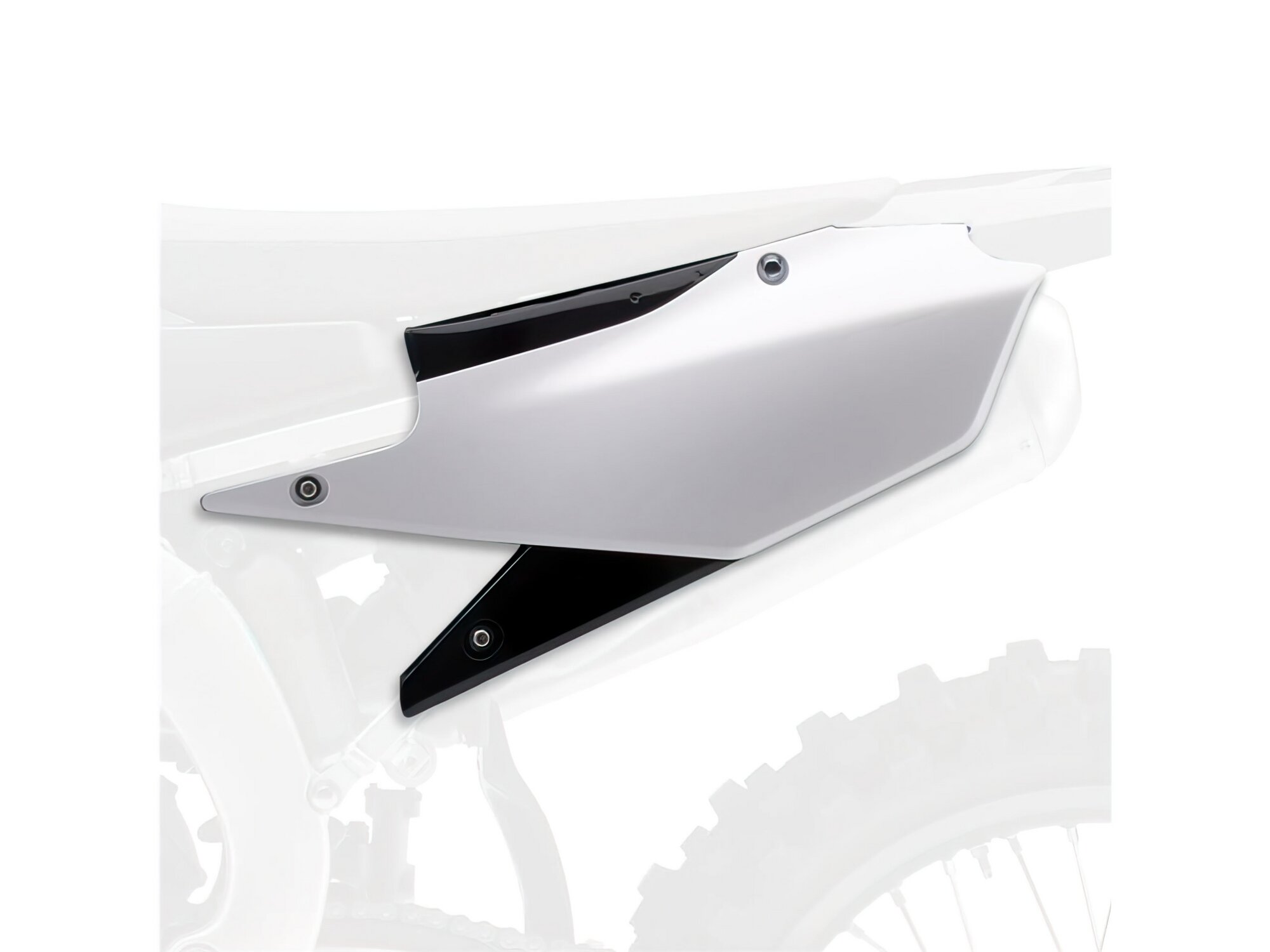 Polisport Set Fianchetti Carenatura Bianco/Nero-image