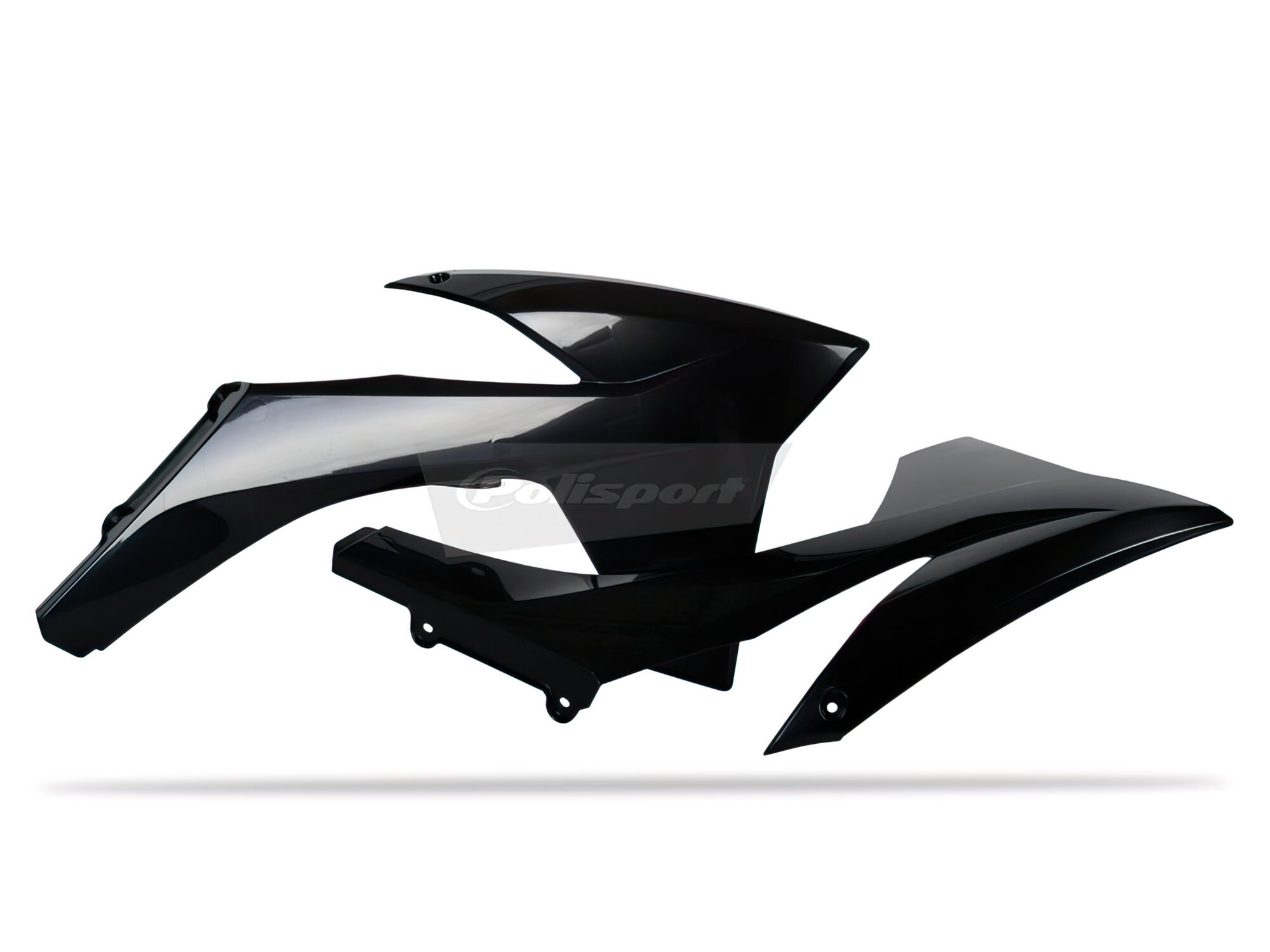 Polisport 8417400003 - Copriradiatore Robusti E Durevoli Compatibile Con Le Moto Ktm A Colori Nero-image