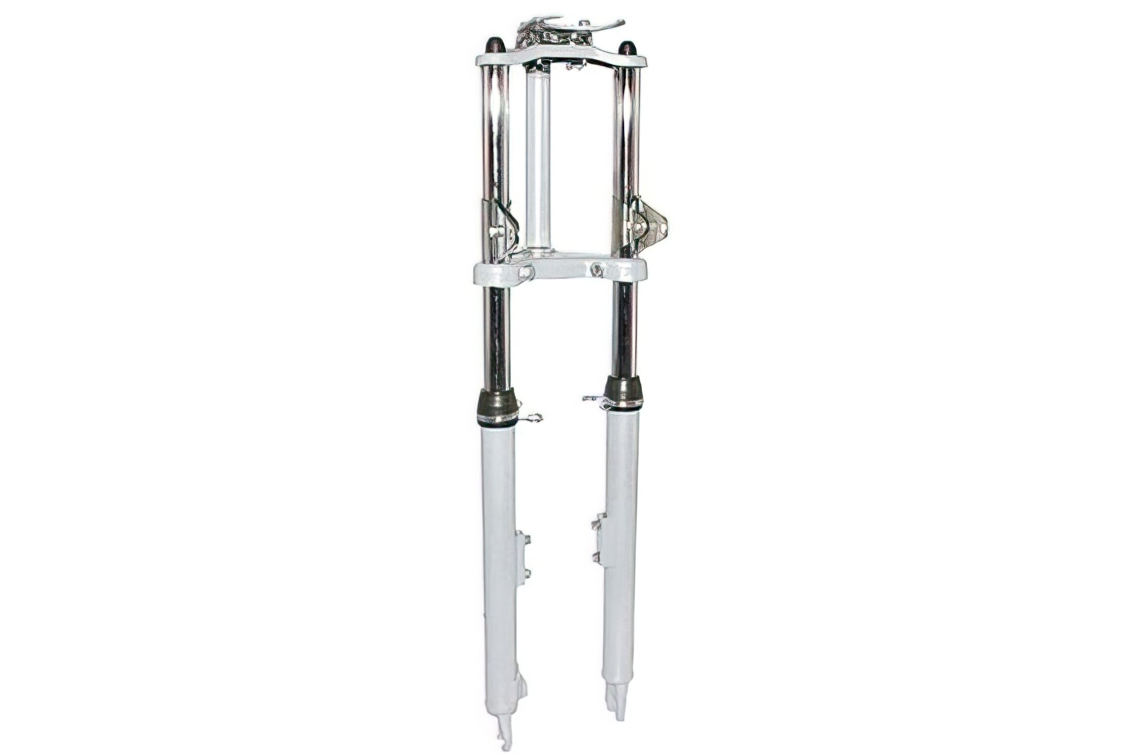 Fourche complète cyclo adaptable Peugeot 103 SP gris