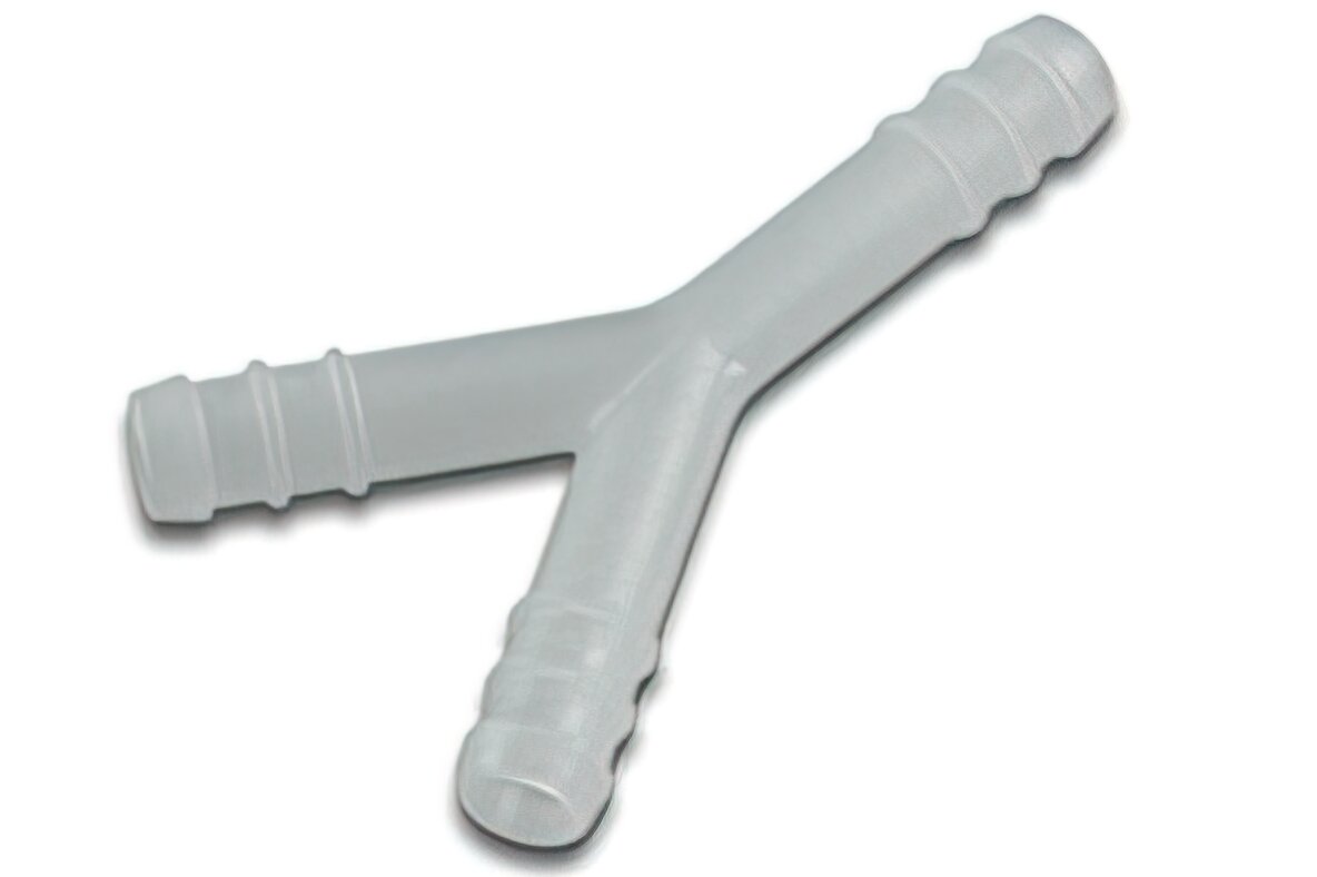 Raccord de durite d'essence en ''Y'' 8mm
