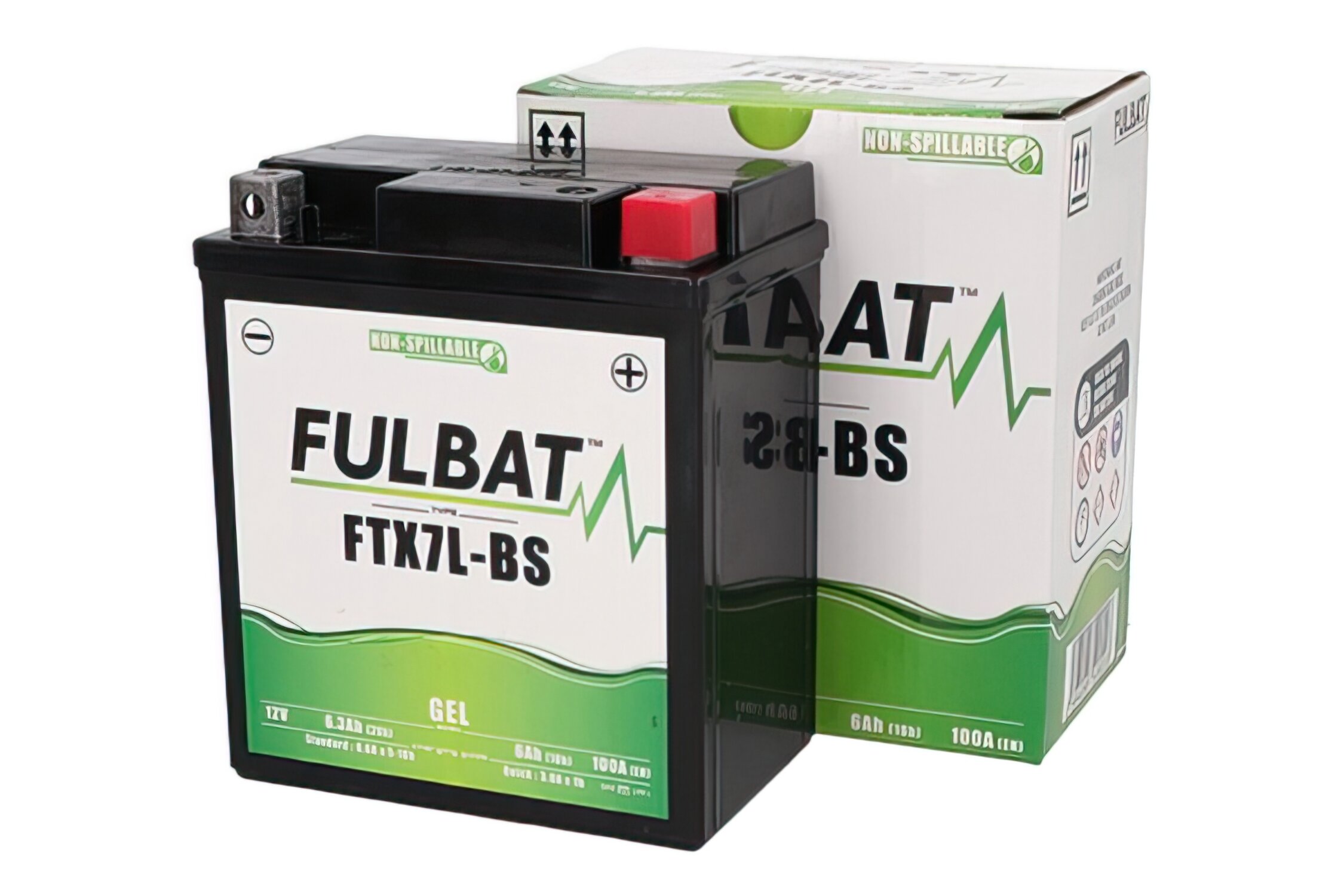 Batterie 12V - 6Ah Fulbat FTX7L-BS Gel