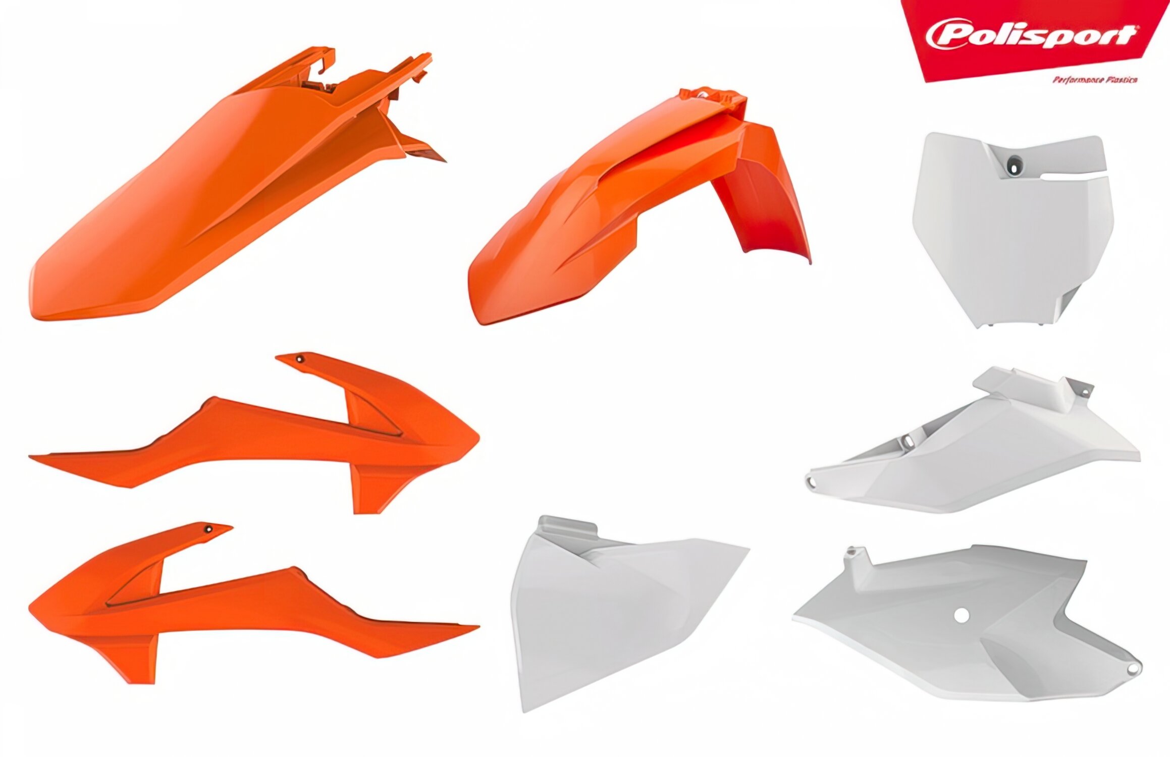 Polisport 90760 Mx Plastic Replica Kit Per Chi Cerca La Qualità Oem Per Moto Ktm In Colore Oem-image