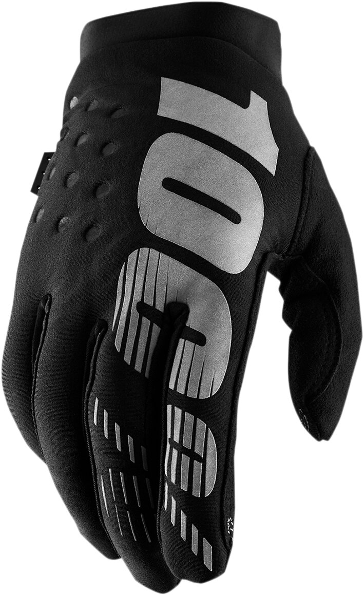 Gants enfant 100% Brisker noir XL