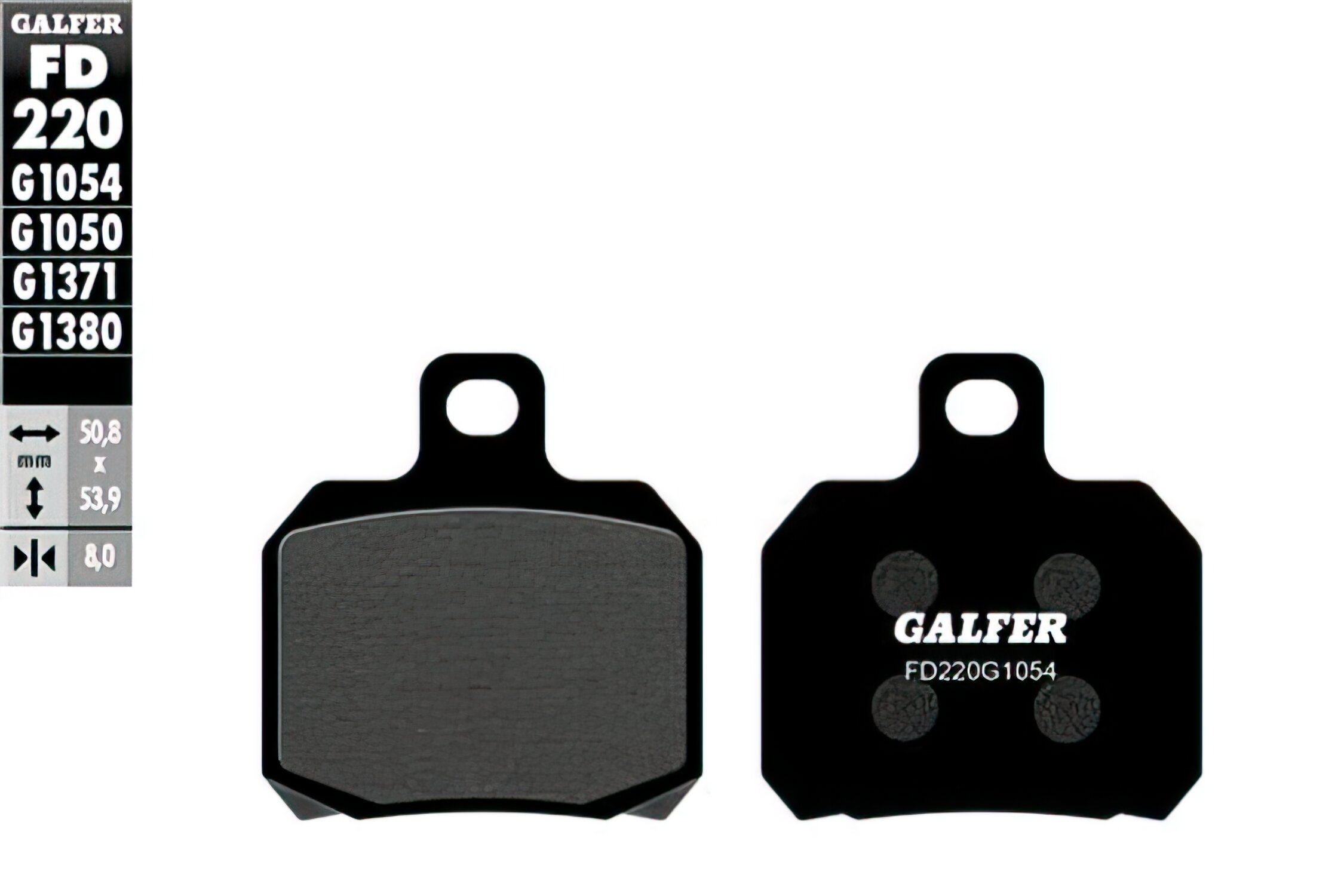 Plaquettes de frein Galfer Semi métal Peugeot Speedfight