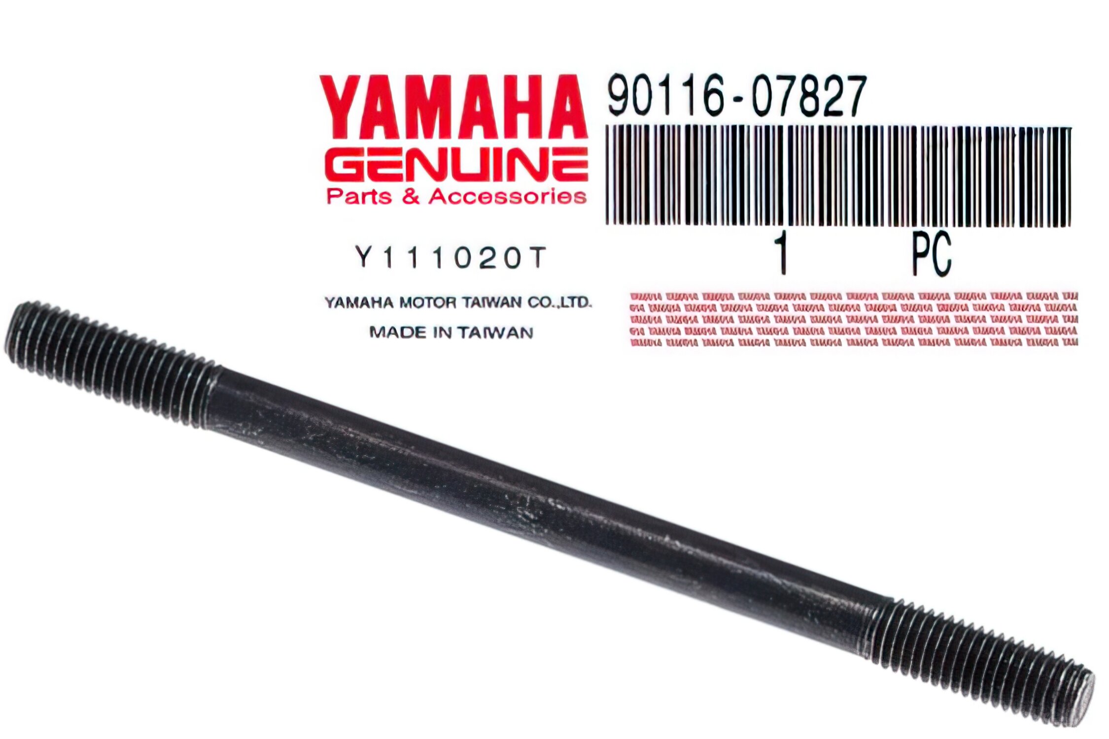 Yamaha Goujon cylindre origine M7x1x109 MBK Booster