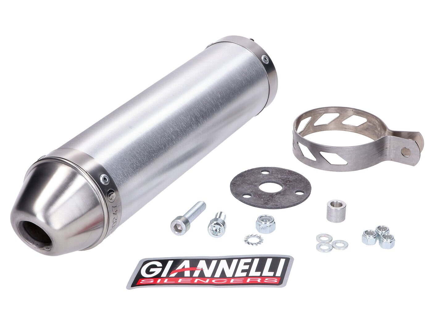 Silencieux Giannelli Street Alu Aprilia RS / Yamaha TZR