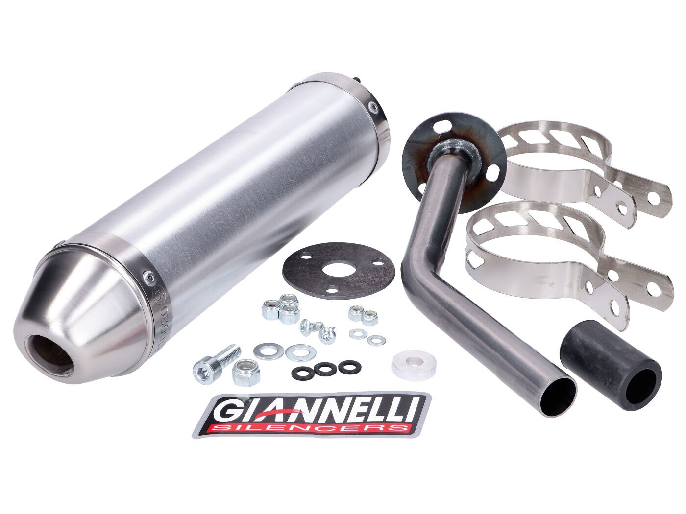 Silencieux Giannelli Enduro Alu Fantic Motor Caballero Motard 50 Competizione
