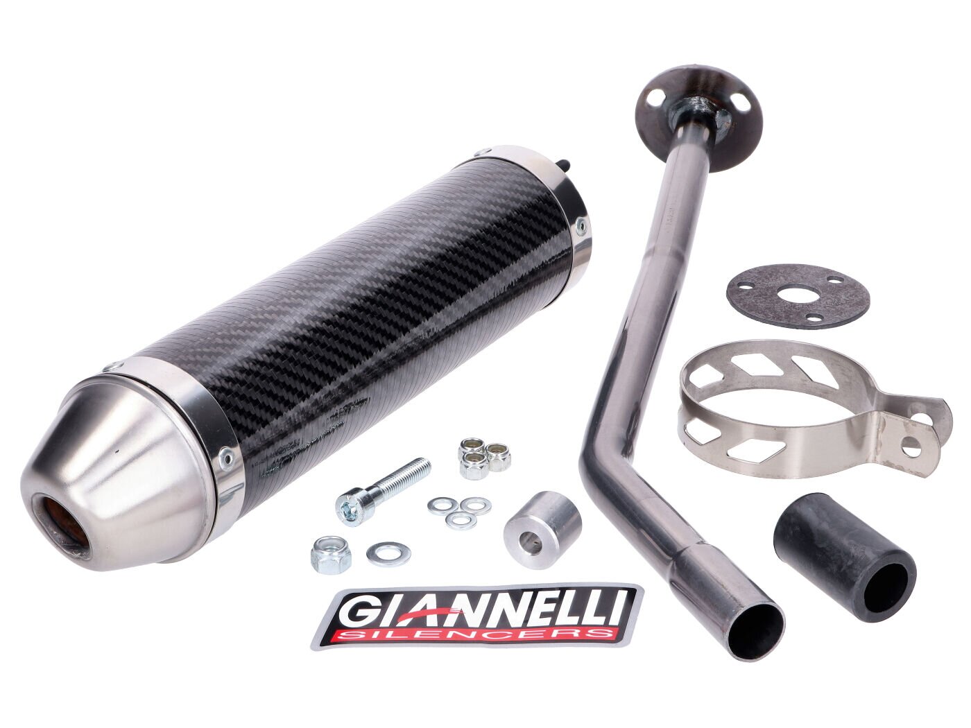 Silencieux Giannelli Enduro Carbone Aprilia SX 50 2006 - 2010