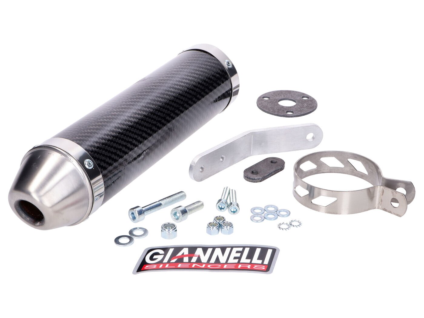Silencieux Giannelli Street Carbone Derbi DRD Edition SM 2003 - 2007