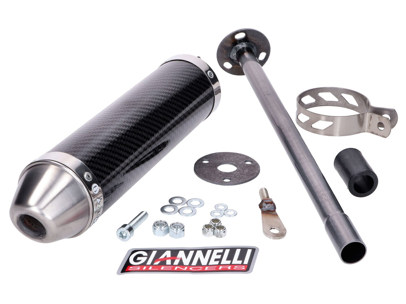 Silencieux Giannelli Street Carbone Derbi GPR Nude 2004 - 2007