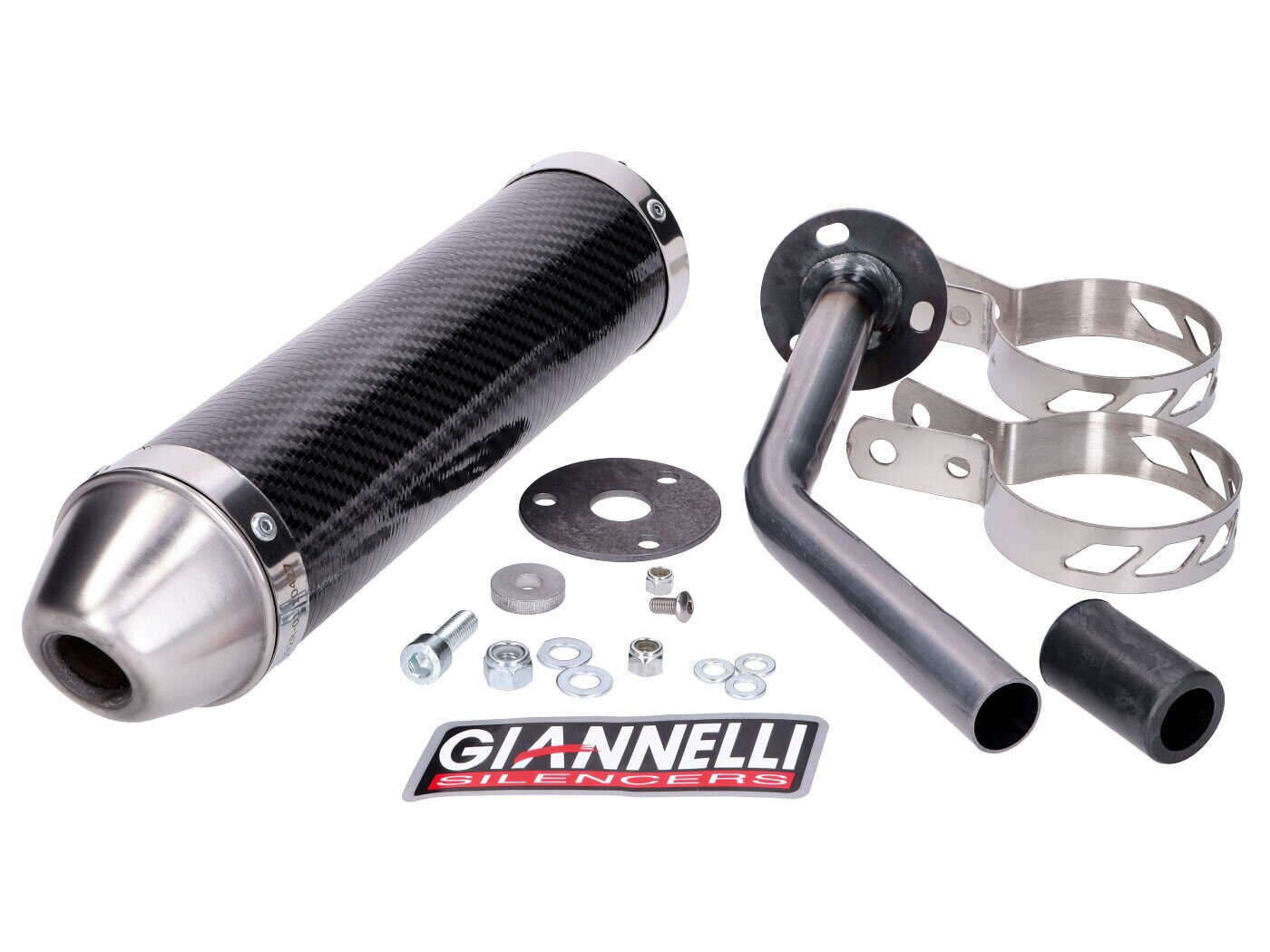 Silencieux Giannelli Enduro Carbone Fantic Motor Performance 2017 - 2020