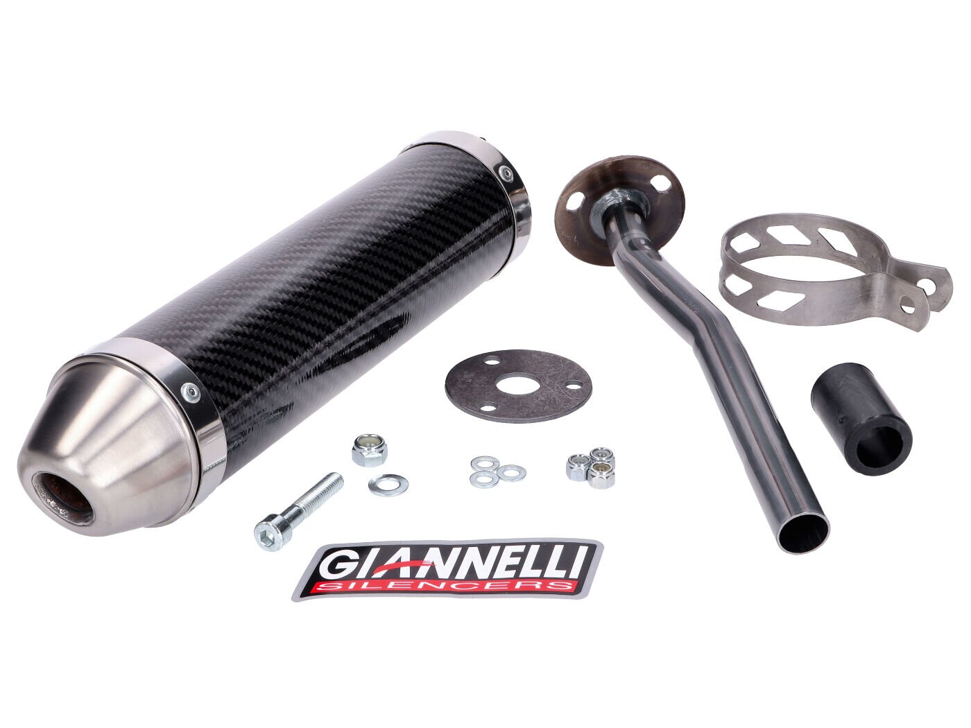 Silencieux Giannelli Enduro Carbone Yamaha DT 50 R 1998 - 2003