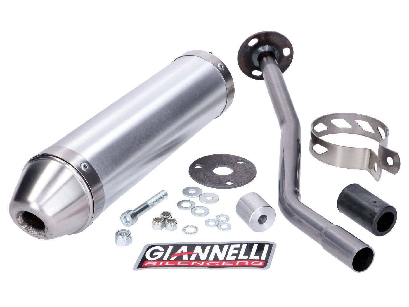 Silencieux Giannelli Street Alu Cagiva Mito 125 2 temps 1999 - 2004