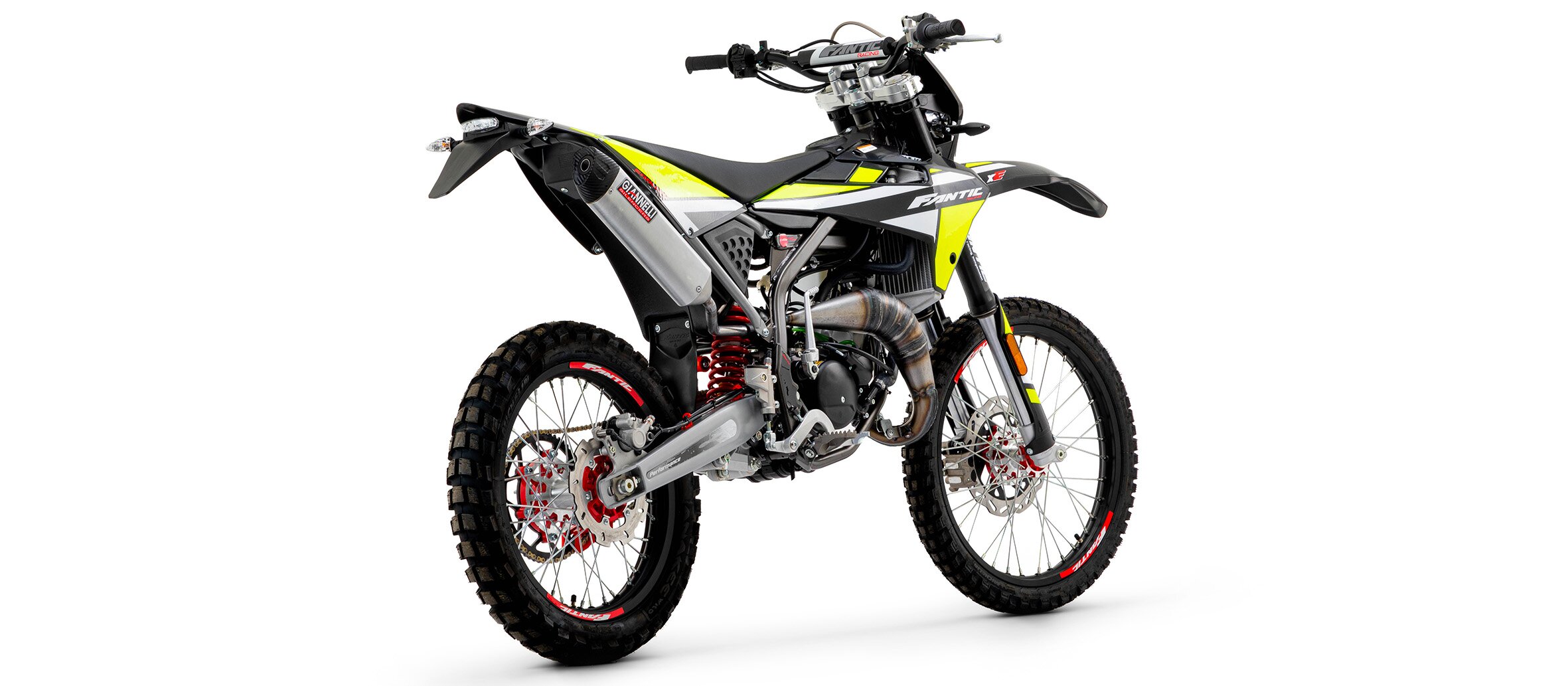 Silencieux Giannelli Enduro Sonic alu Fantic Motor XE Euro 5