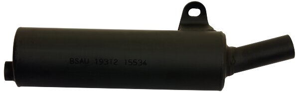 Silencieux Giannelli Enduro noir Yamaha DT 50 MX 1982 - 1996